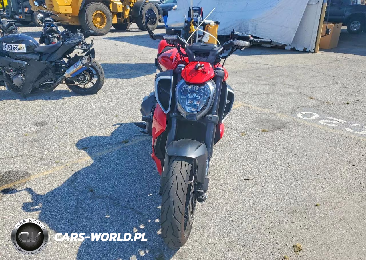 2025 Ducati Diavel V4 VIN:ZDMGAR1WXSB005964 - 2