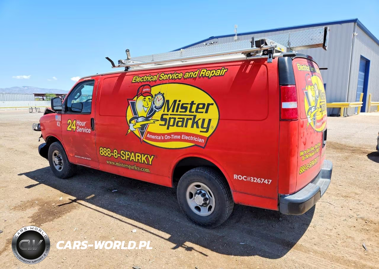 2019 Chev Express G2500 VIN:1GCWGAFP2K1372887 - 2