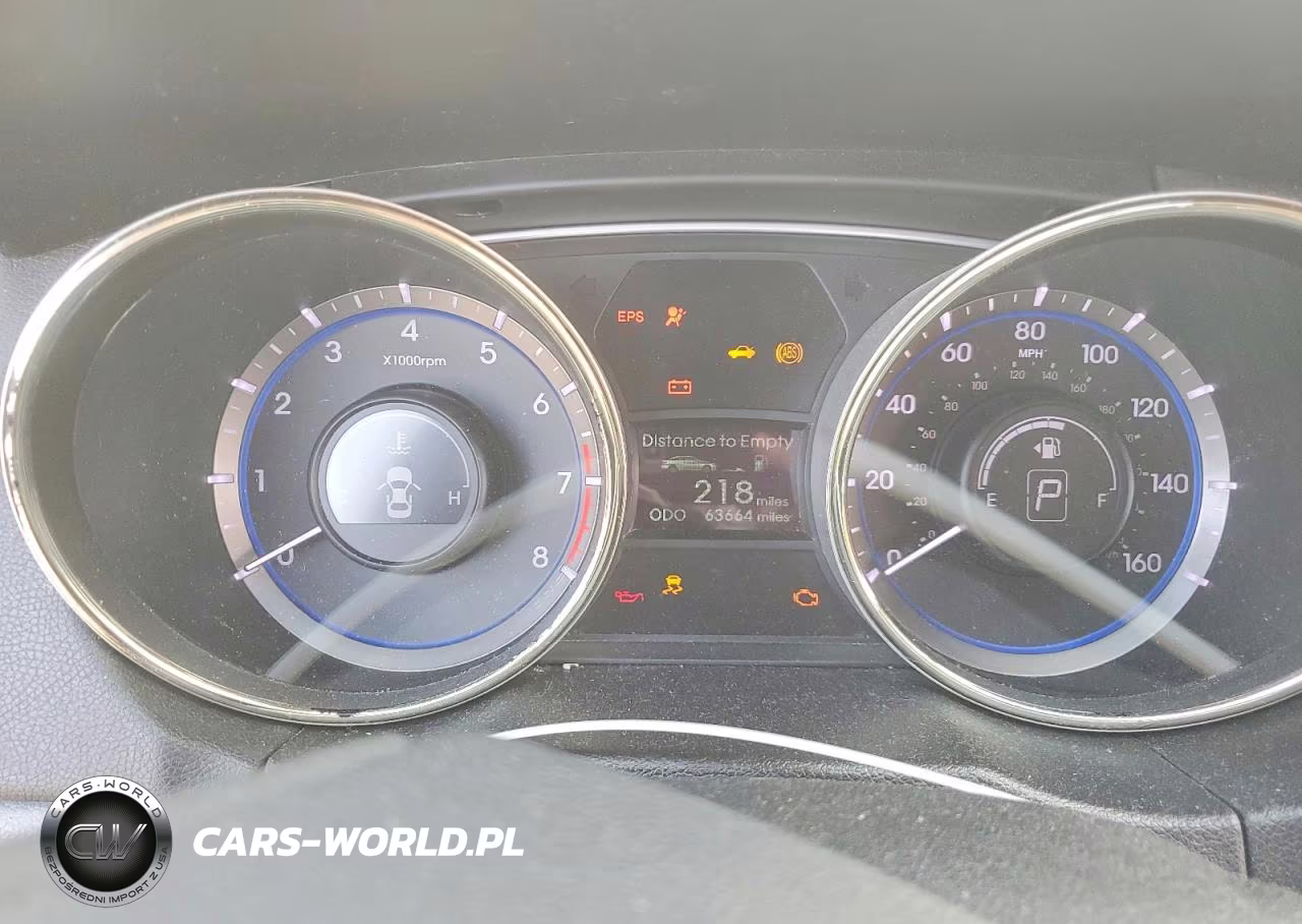 2013 Hyundai Sonata Gls VIN:5NPEB4AC6DH627164 - 9