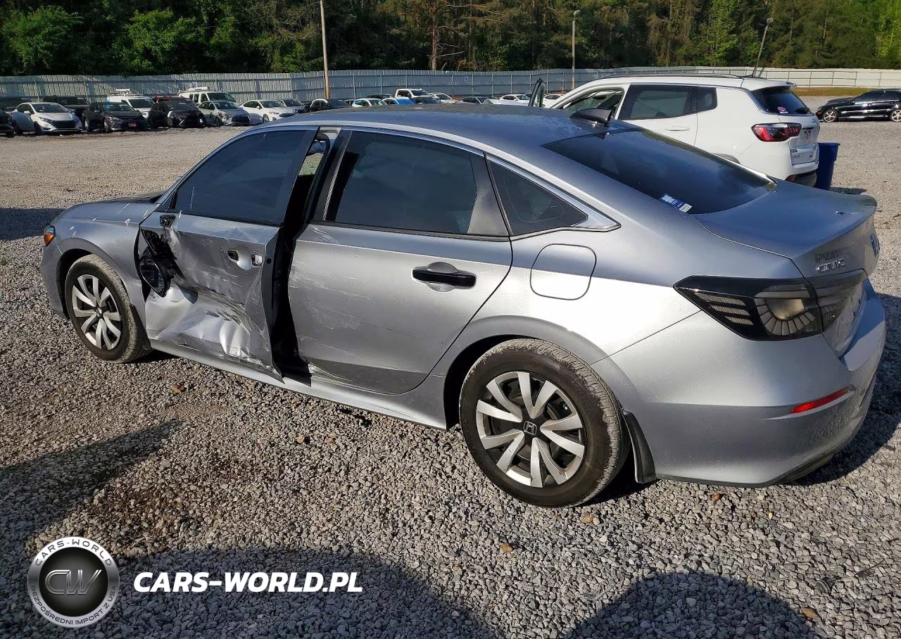 2025 Honda Civic Lx VIN:2HGFE2F2XSH523283 - 2