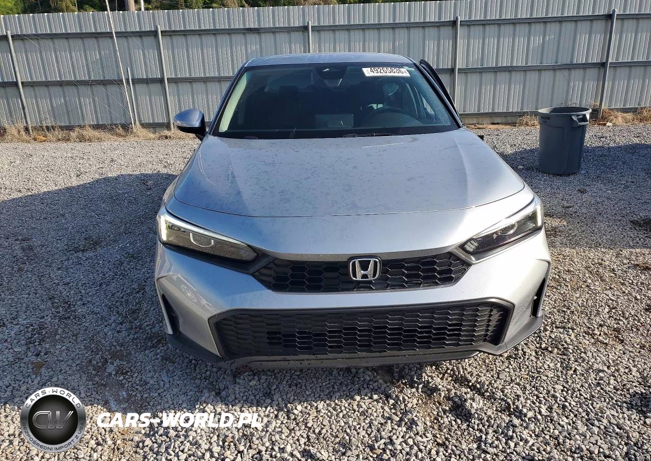 2025 Honda Civic Lx VIN:2HGFE2F2XSH523283 - 5