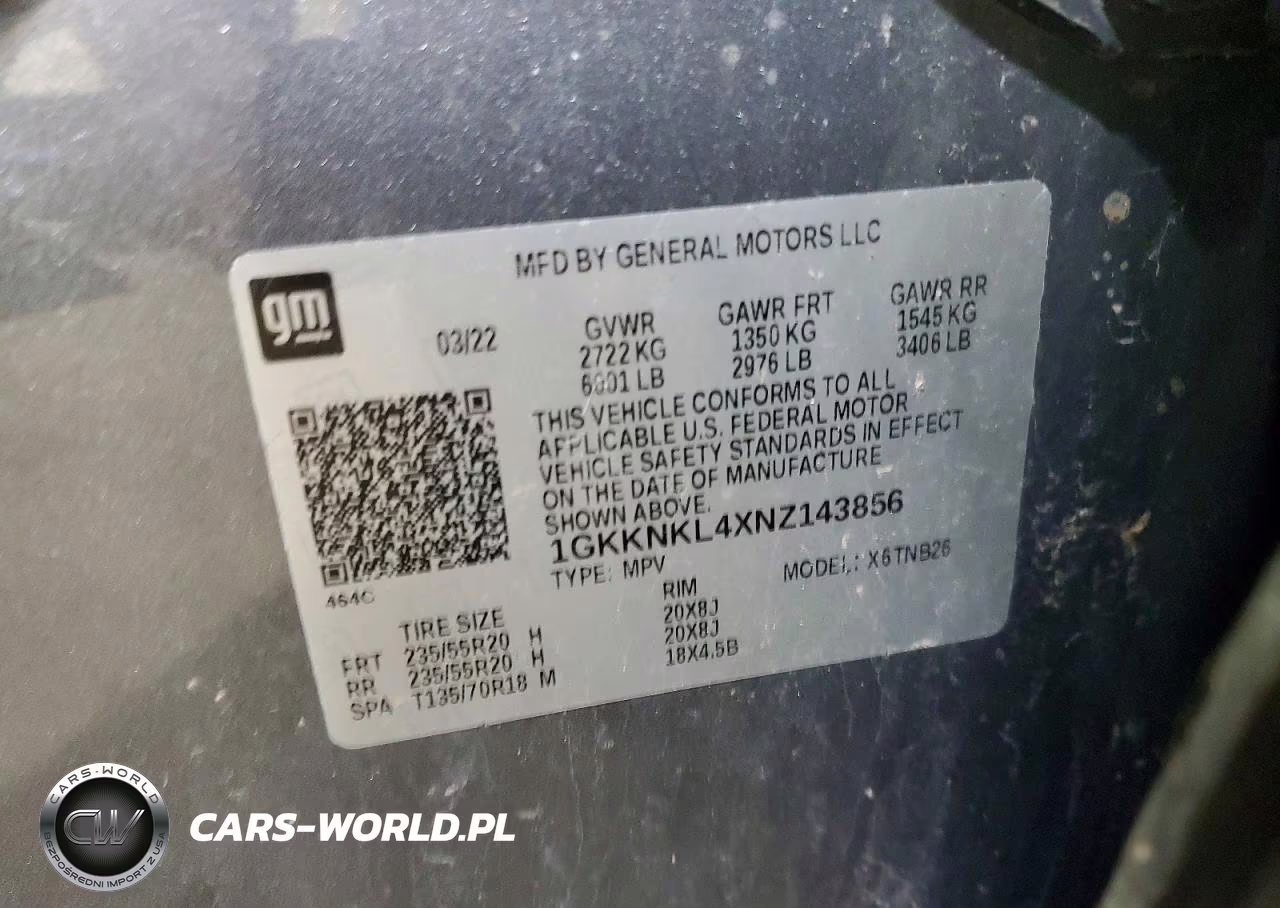 2022 GMC Acadia Sle VIN:1GKKNKL4XNZ143856 - 13