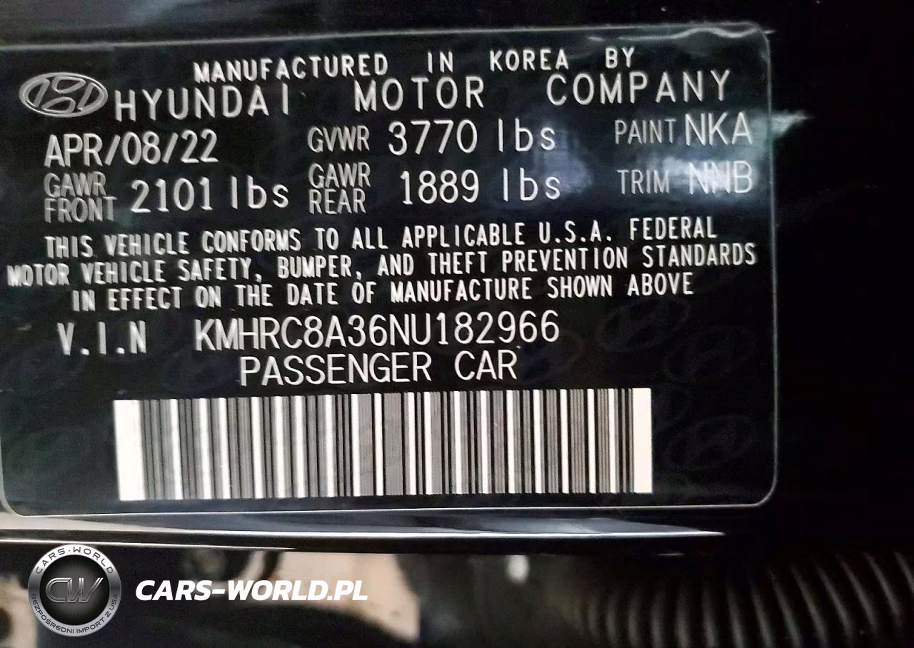 2022 Hyundai Venue Sel VIN:KMHRC8A36NU182966 - 13