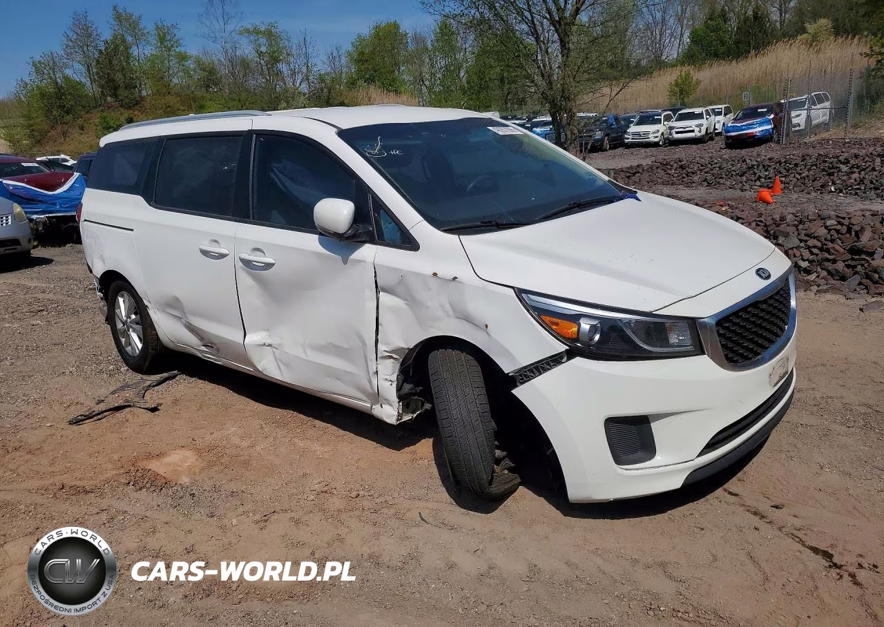 2015 Kia Sedona Lx VIN:KNDMB5C12F6037263 - 4