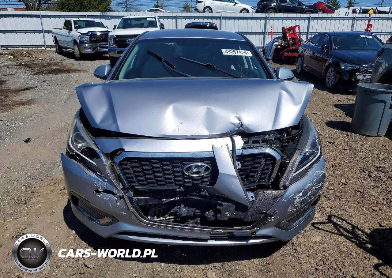 2017 Hyundai Sonata VIN:KMHE34L18HA050476 - 5