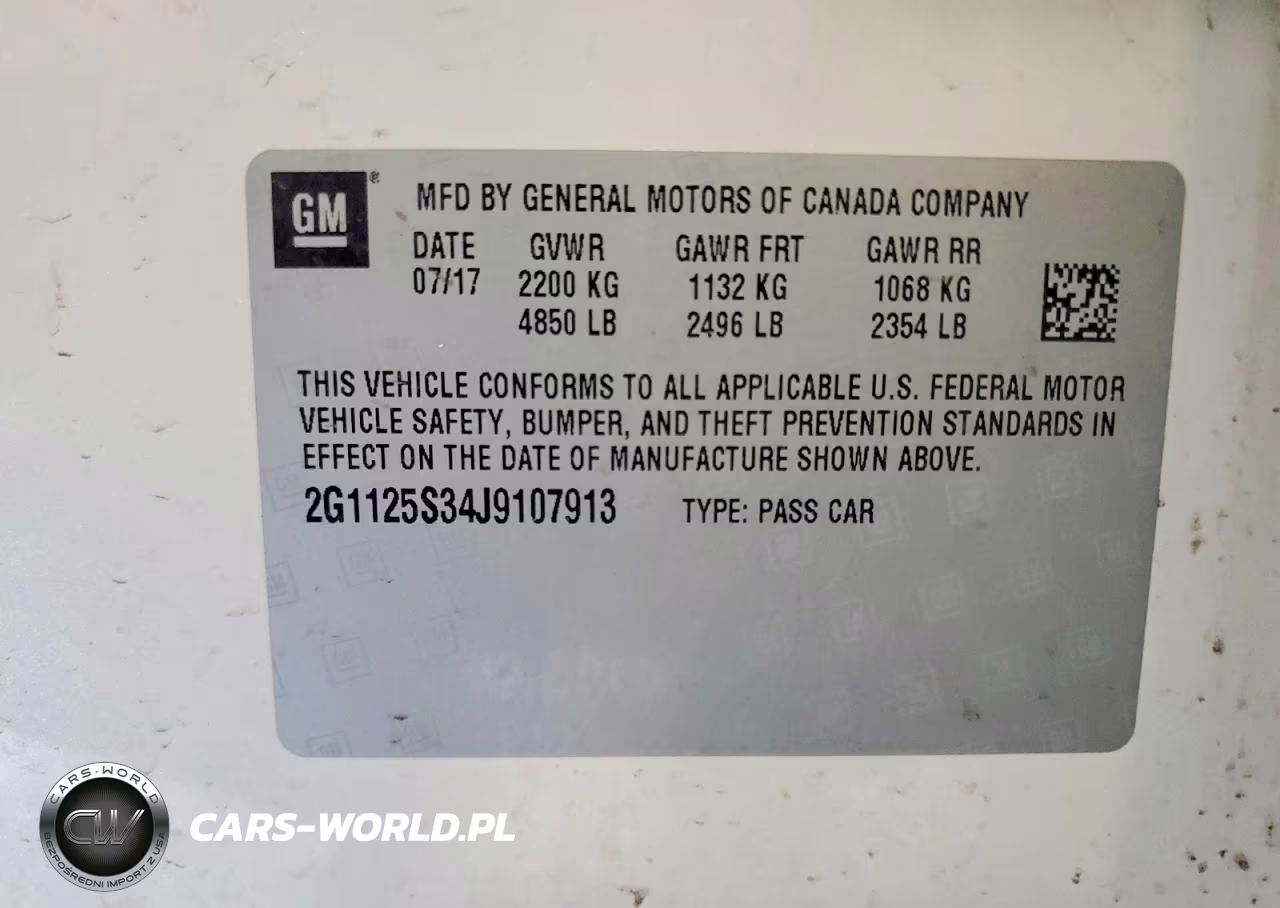 2018 Chevrolet Impala Premier VIN:2G1125S34J9107913 - 12