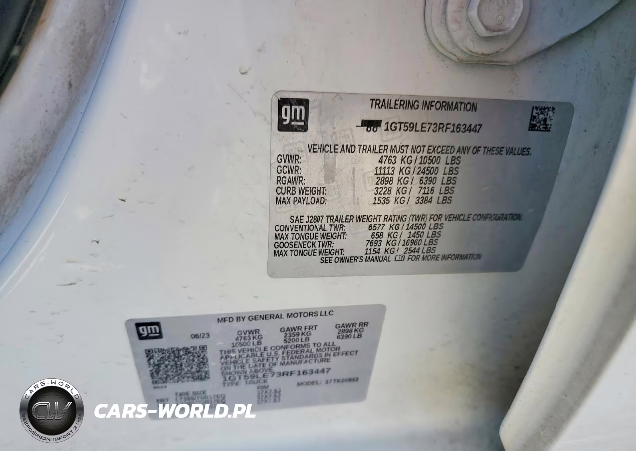 2024 GMC Sierra K2500 Heavy Duty VIN:1GT59LE73RF163447 - 12