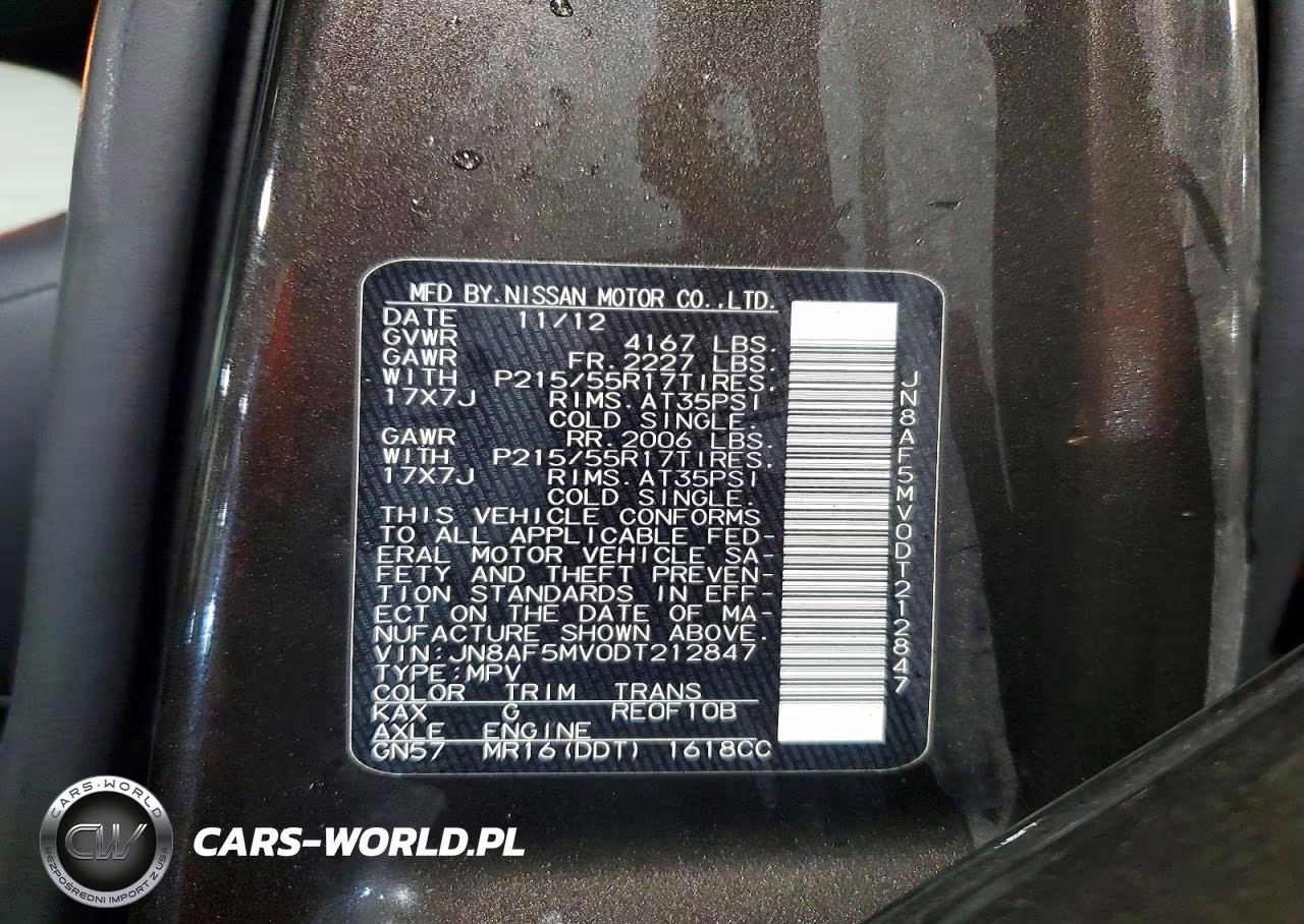 2013 Nissan Juke S VIN:JN8AF5MV0DT212847 - 13