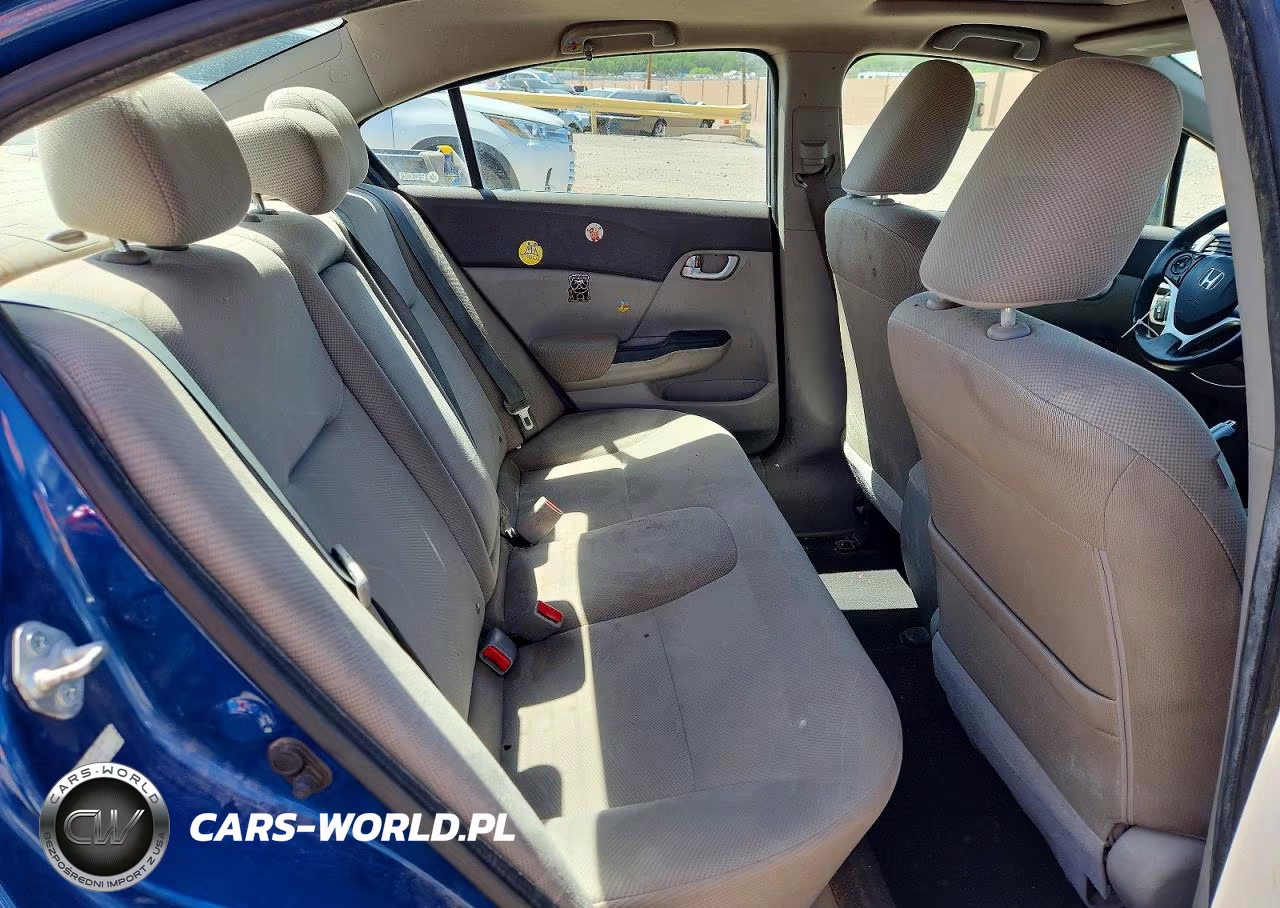 2012 Honda Civic Ex VIN:2HGFB2F82CH554431 - 10