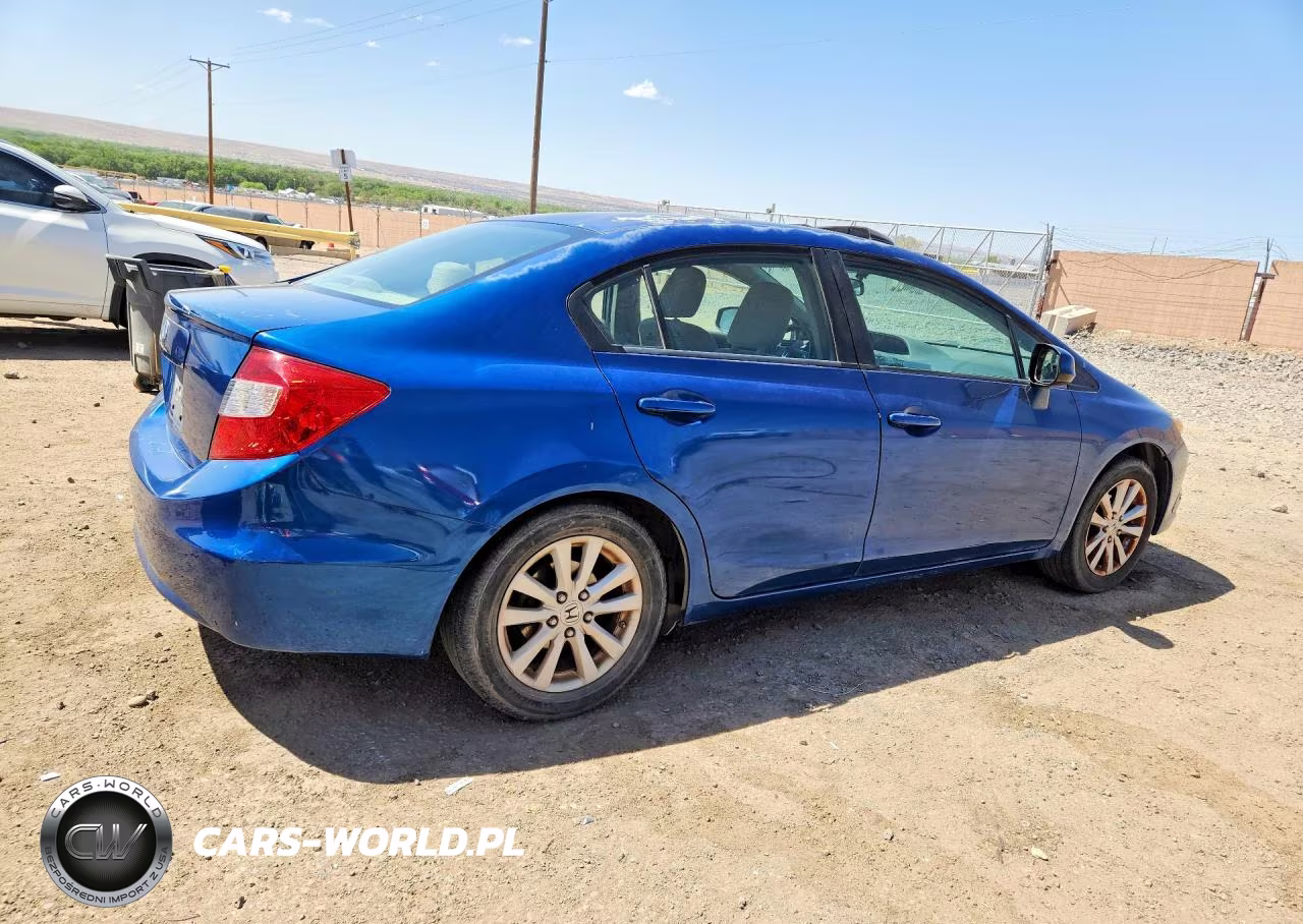 2012 Honda Civic Ex VIN:2HGFB2F82CH554431 - 3