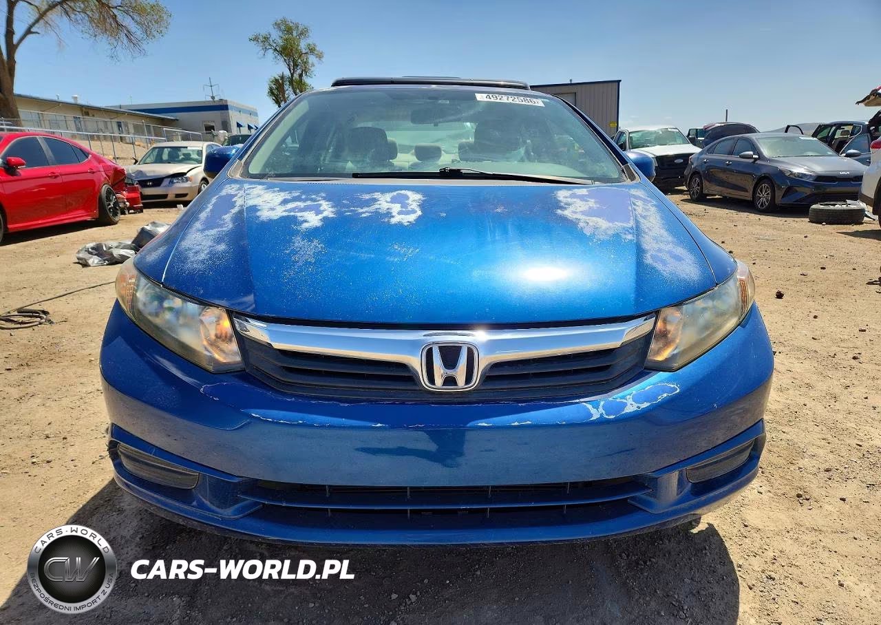 2012 Honda Civic Ex VIN:2HGFB2F82CH554431 - 5