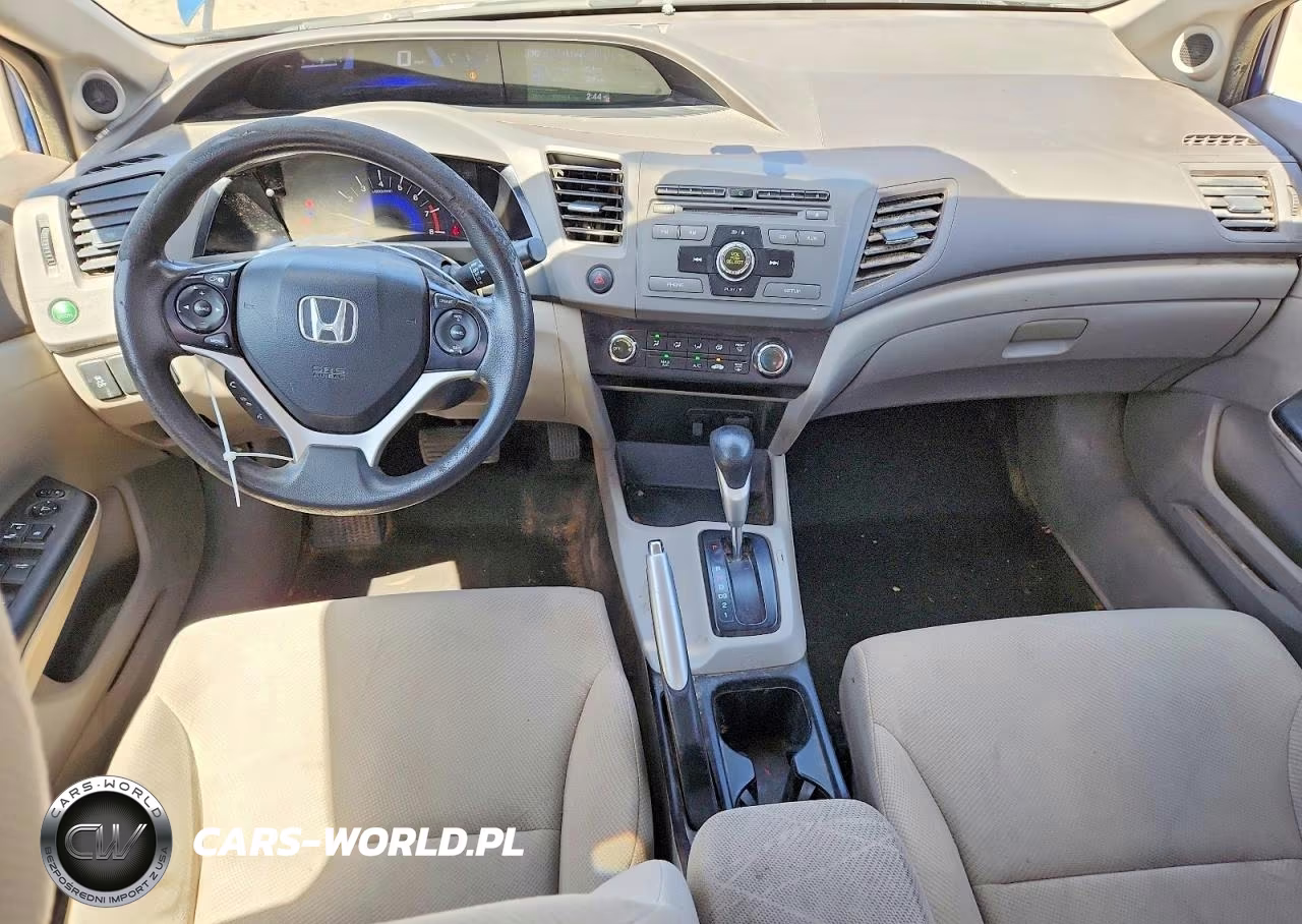 2012 Honda Civic Ex VIN:2HGFB2F82CH554431 - 8