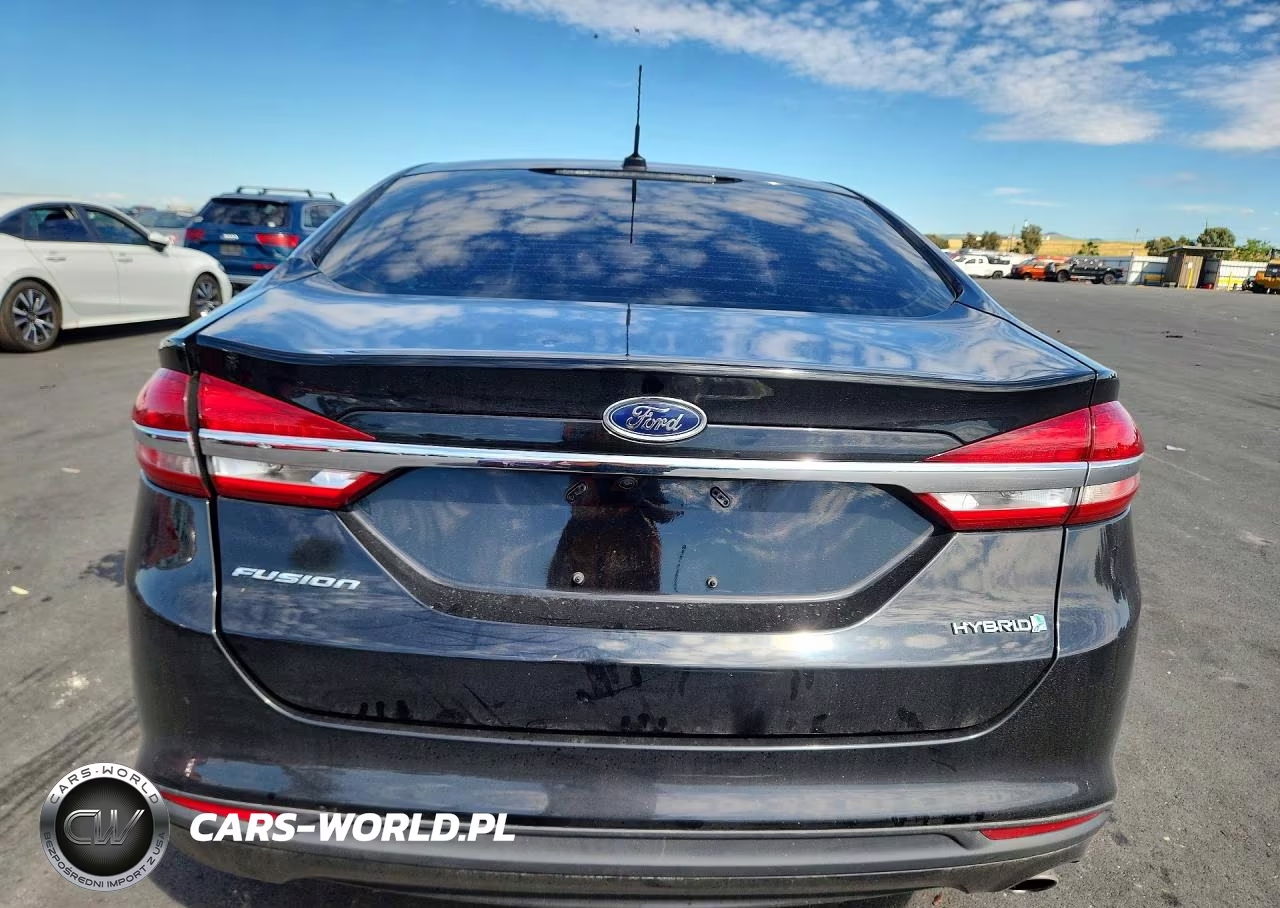 2018 Ford Fusion S Hybrid VIN:3FA6P0UU6JR101022 - 6