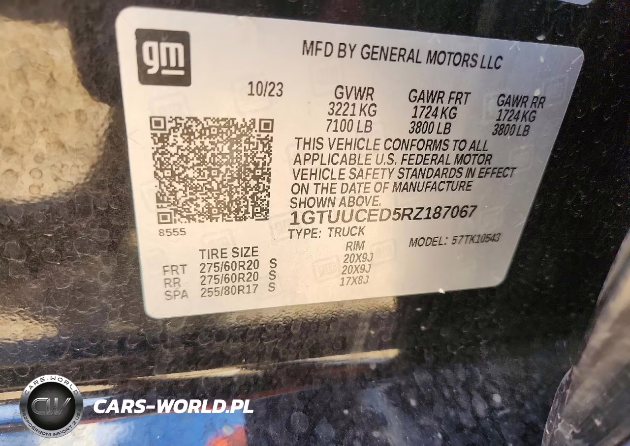 2024 GMC Sierra K1500 Elevation VIN:1GTUUCED5RZ187067 - 12