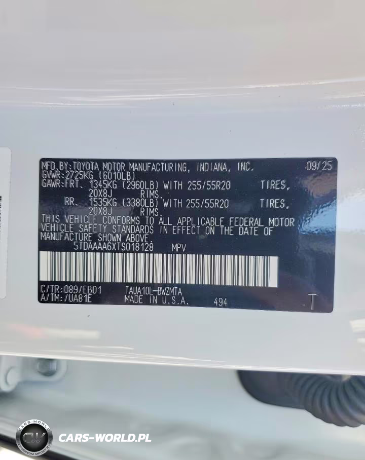 2026 Lexus Tx 350 Premium VIN:5TDAAAA6XTS018128 - 13