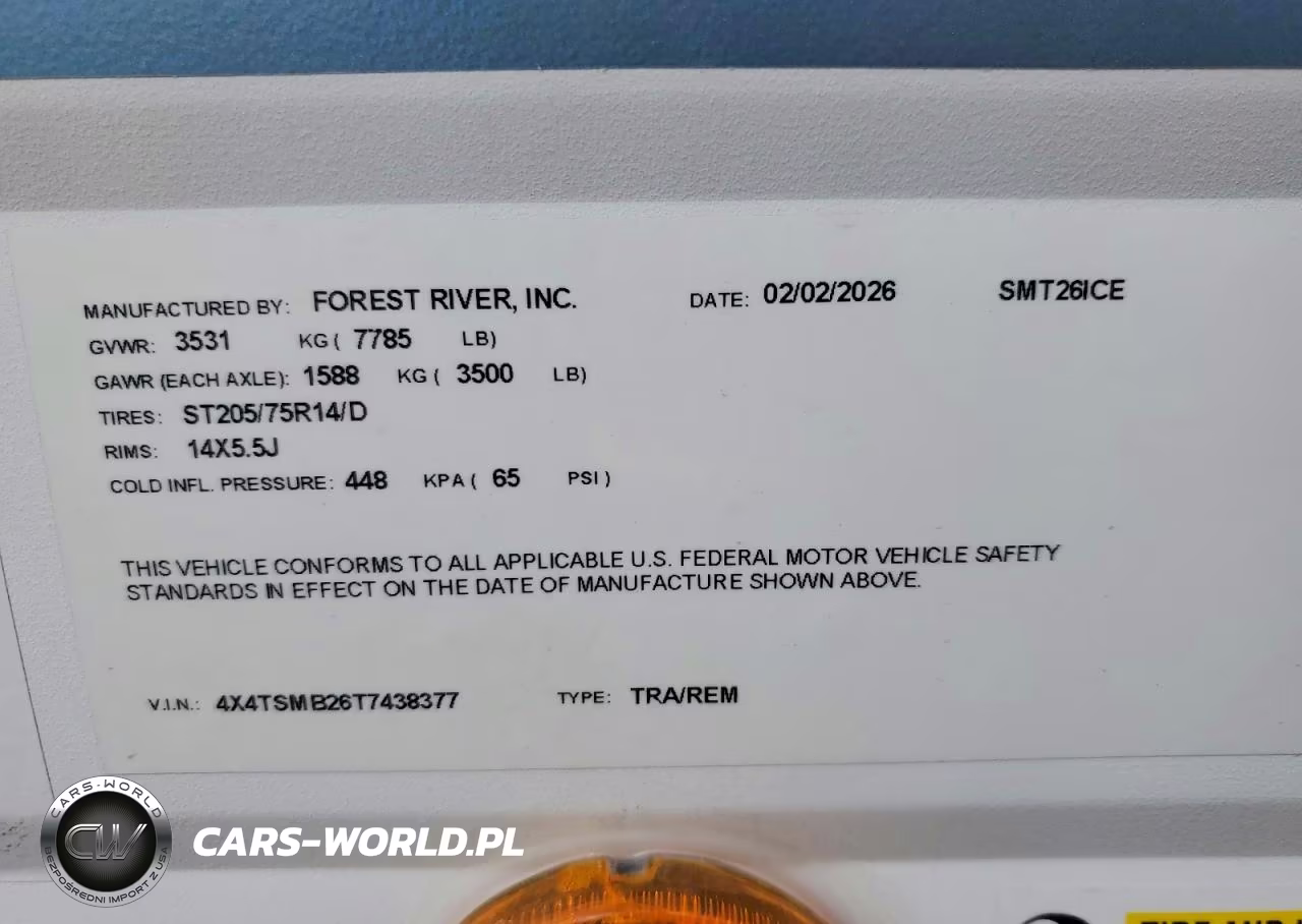 2026 Forest River Salem Camper VIN:4X4TSMB26T7438377 - 10