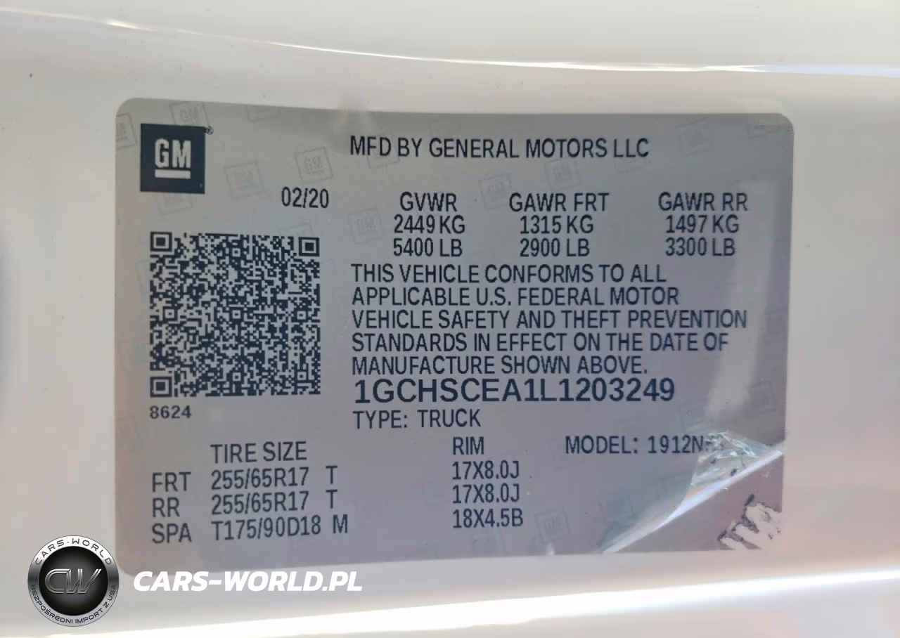 2020 Chevrolet Colorado Lt VIN:1GCHSCEA1L1203249 - 14