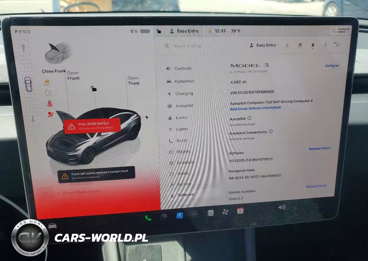 2025 TESLA MODEL 3  VIN:5YJ3E1EA7SF890930 - 9