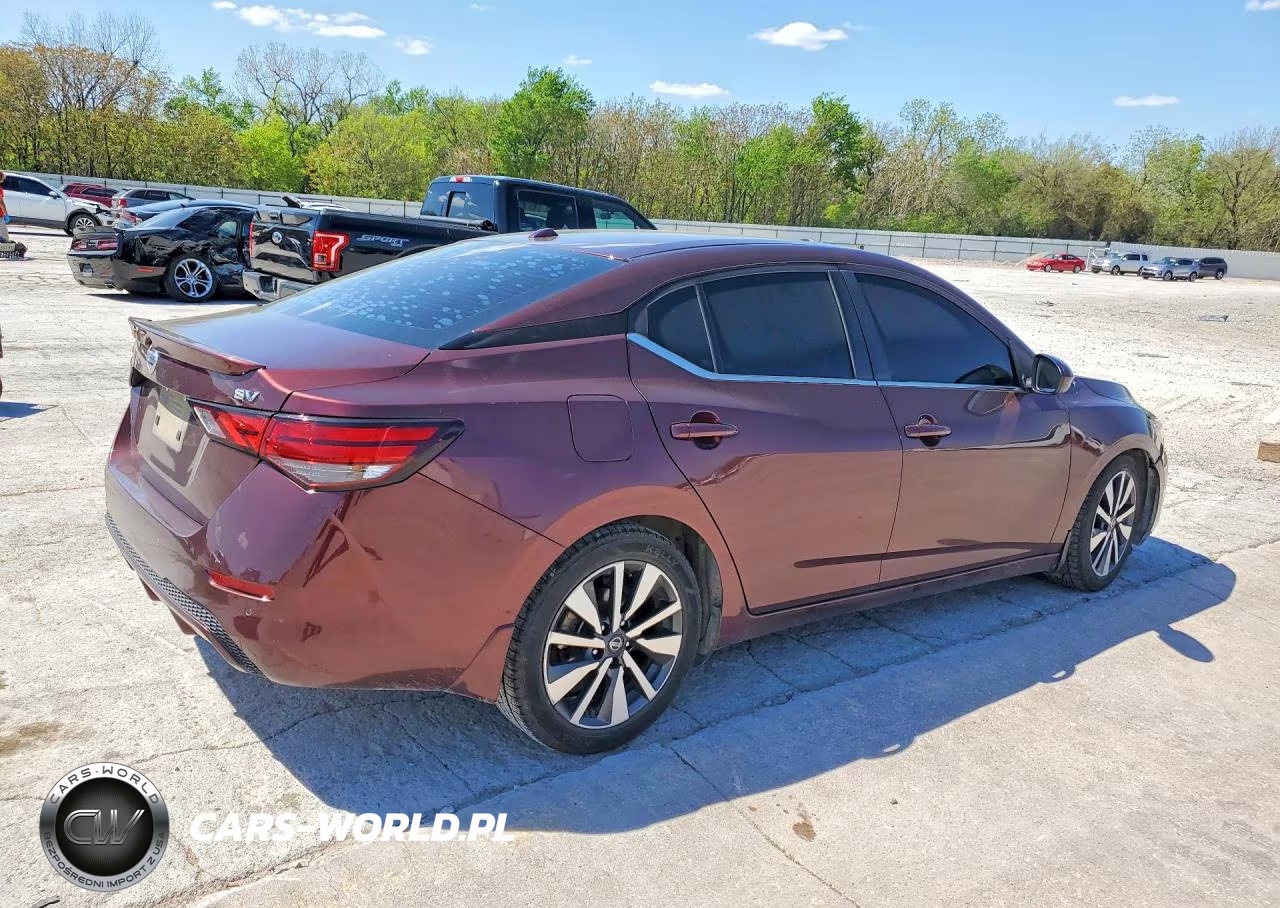 2020 Nissan Sentra Sv VIN:3N1AB8CV1LY245665 - 3
