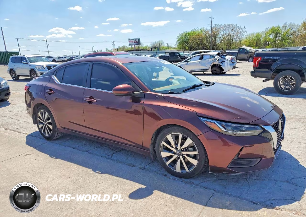 2020 Nissan Sentra Sv VIN:3N1AB8CV1LY245665 - 4