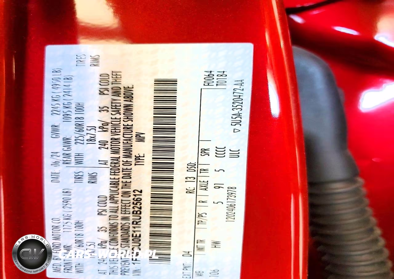 2024 Ford Escape VIN:1FMCU0E11RUB25612 - 13