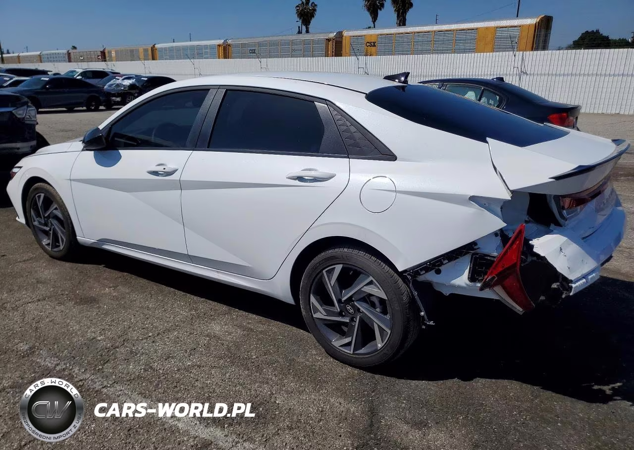 2025 Hyundai Elantra Sel Sport VIN:KMHLM4DGXSU037418 - 2
