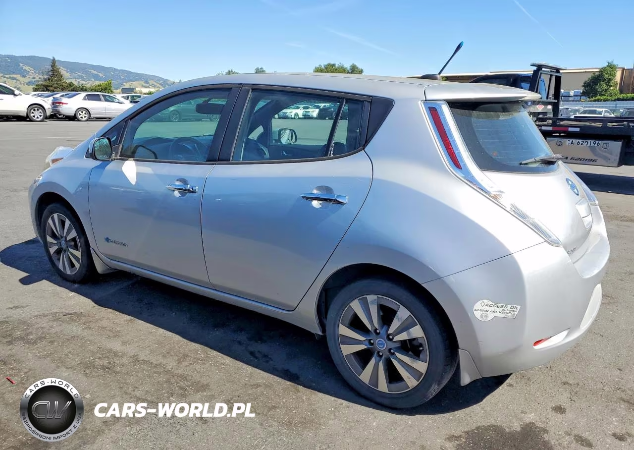 2013 Nissan Leaf S VIN:1N4AZ0CP4DC405596 - 2