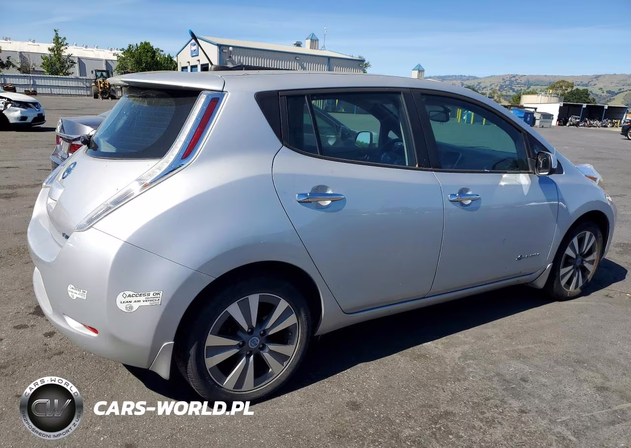2013 Nissan Leaf S VIN:1N4AZ0CP4DC405596 - 3