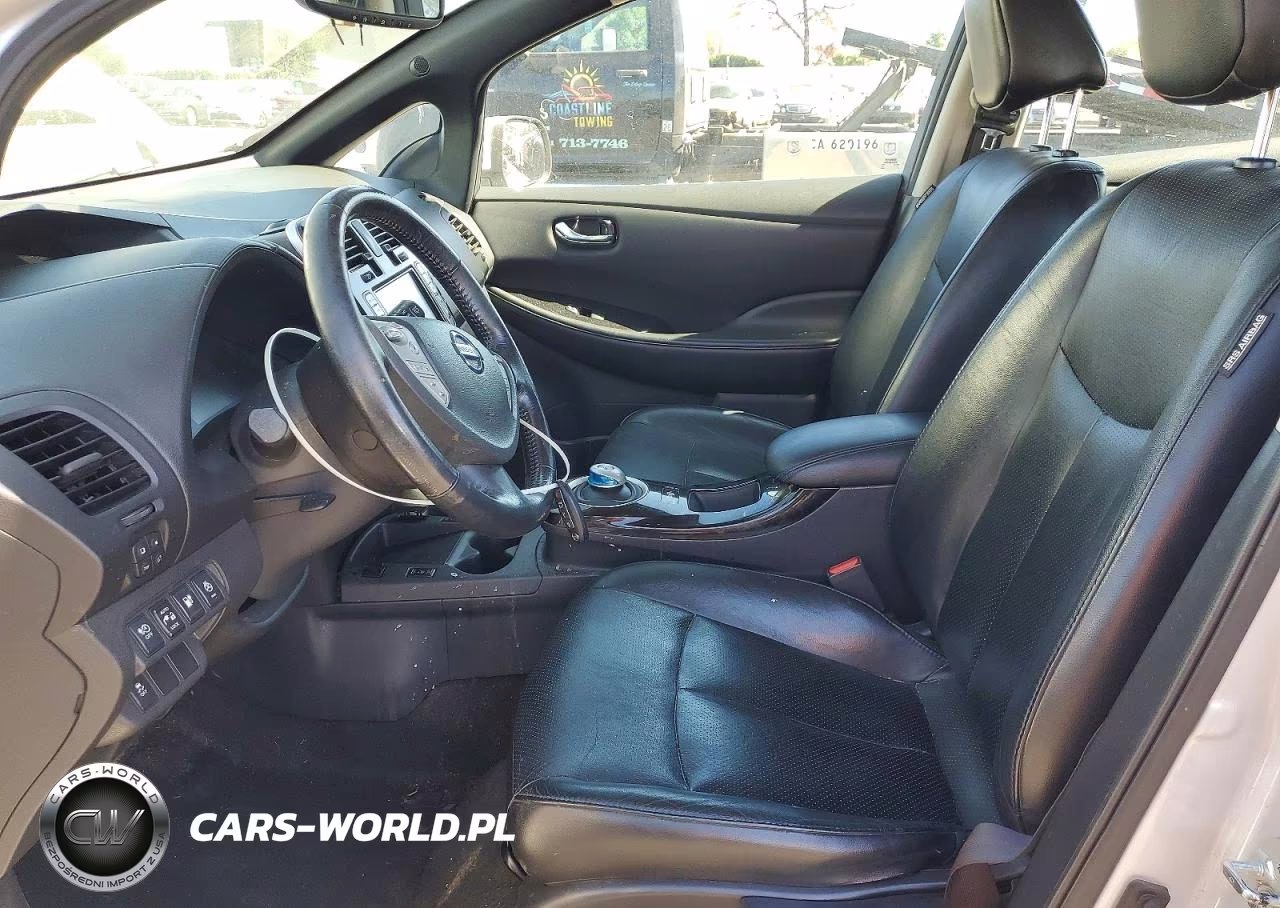 2013 Nissan Leaf S VIN:1N4AZ0CP4DC405596 - 7