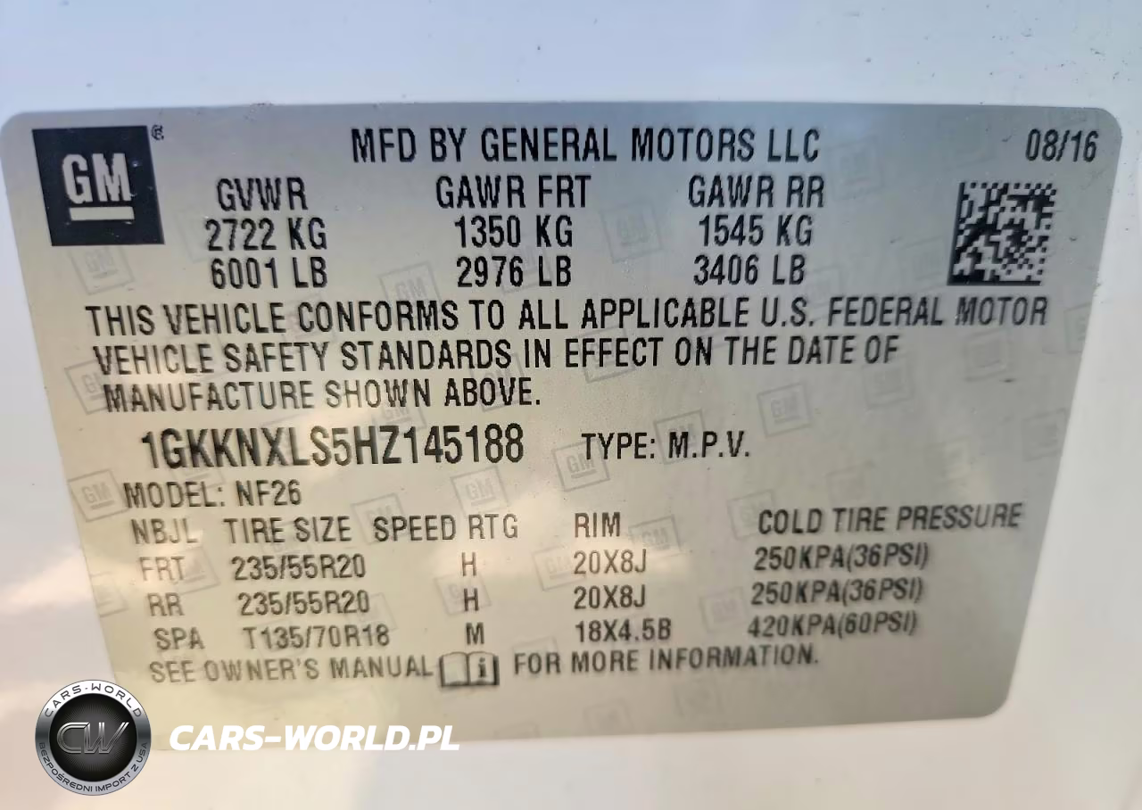 2017 GMC Acadia Denali VIN:1GKKNXLS5HZ145188 - 14