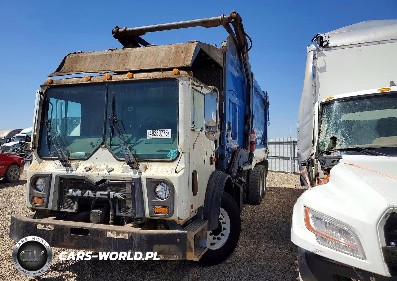 2014 Mack Mru600 Refuse Truck VIN:1M2AV04C8EM010863 - 2