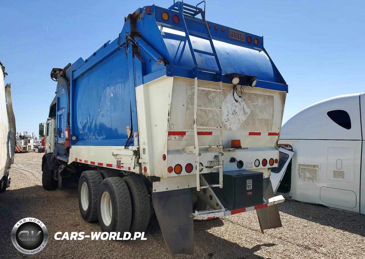 2014 Mack Mru600 Refuse Truck VIN:1M2AV04C8EM010863 - 3