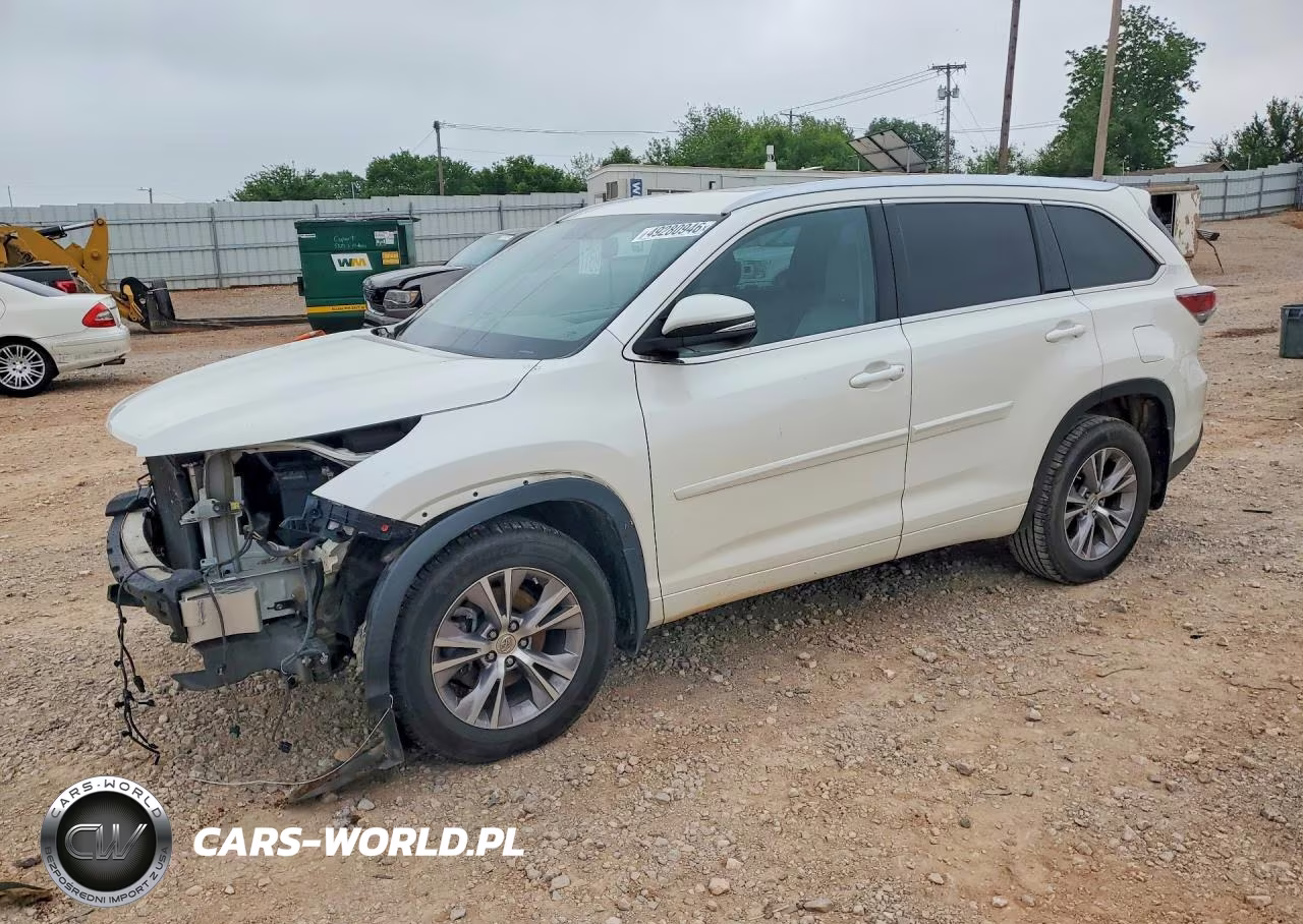 2014 Toyota Highlander Xle – zdjęcie 1 z 14