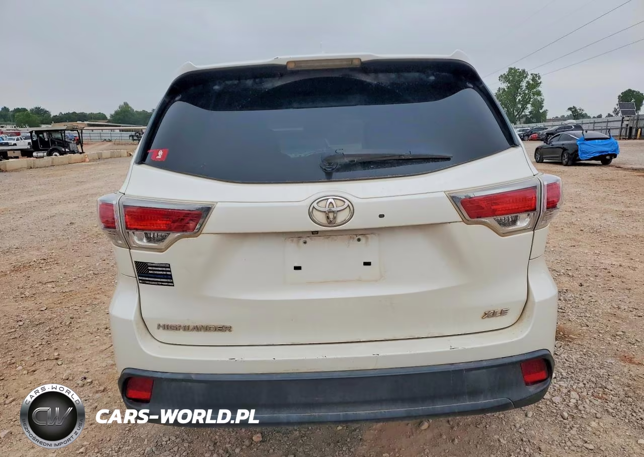 2014 Toyota Highlander Xle VIN:5TDKKRFH3ES034488 - 6
