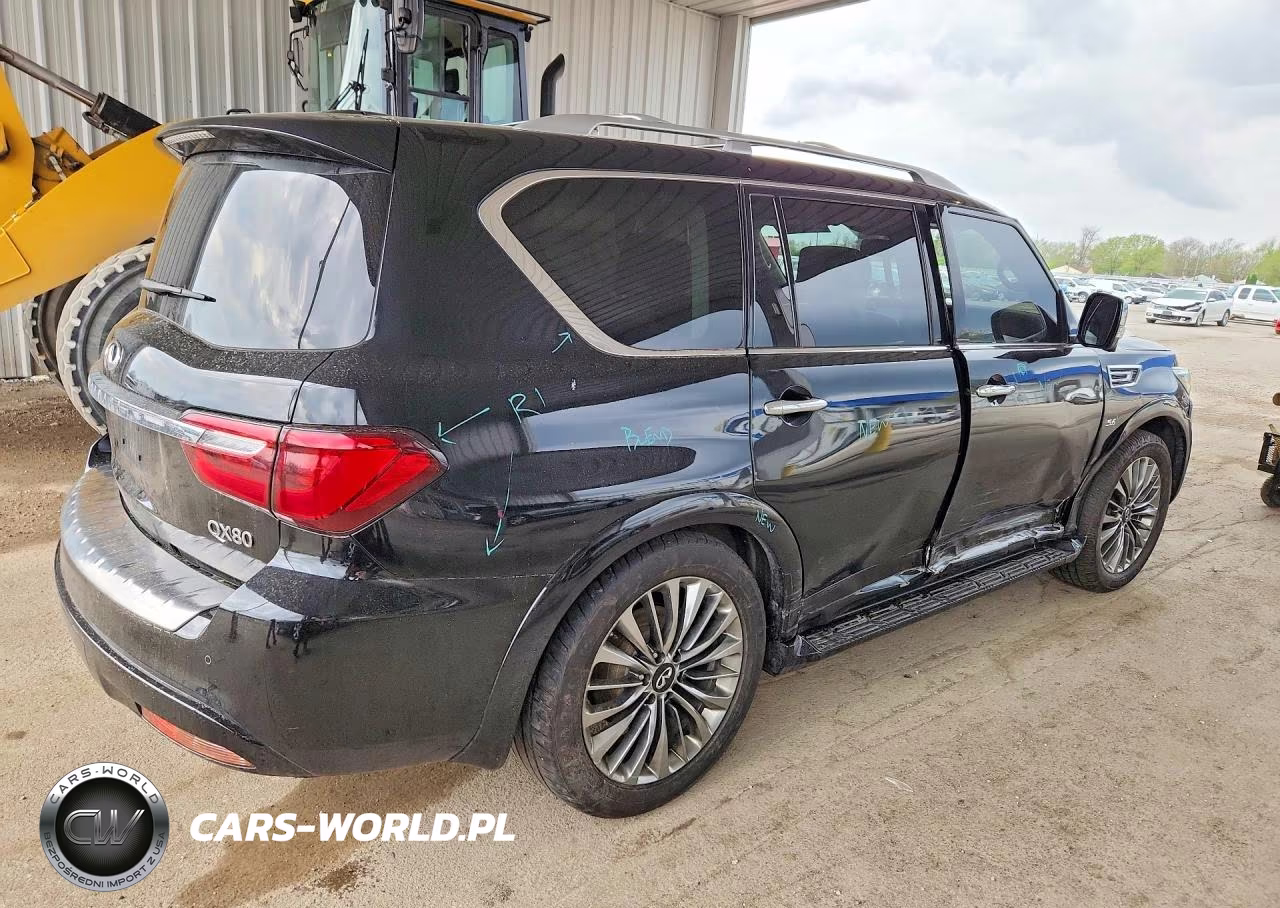 2019 Infiniti Qx80 Luxe VIN:JN8AZ2NE9K9234909 - 3