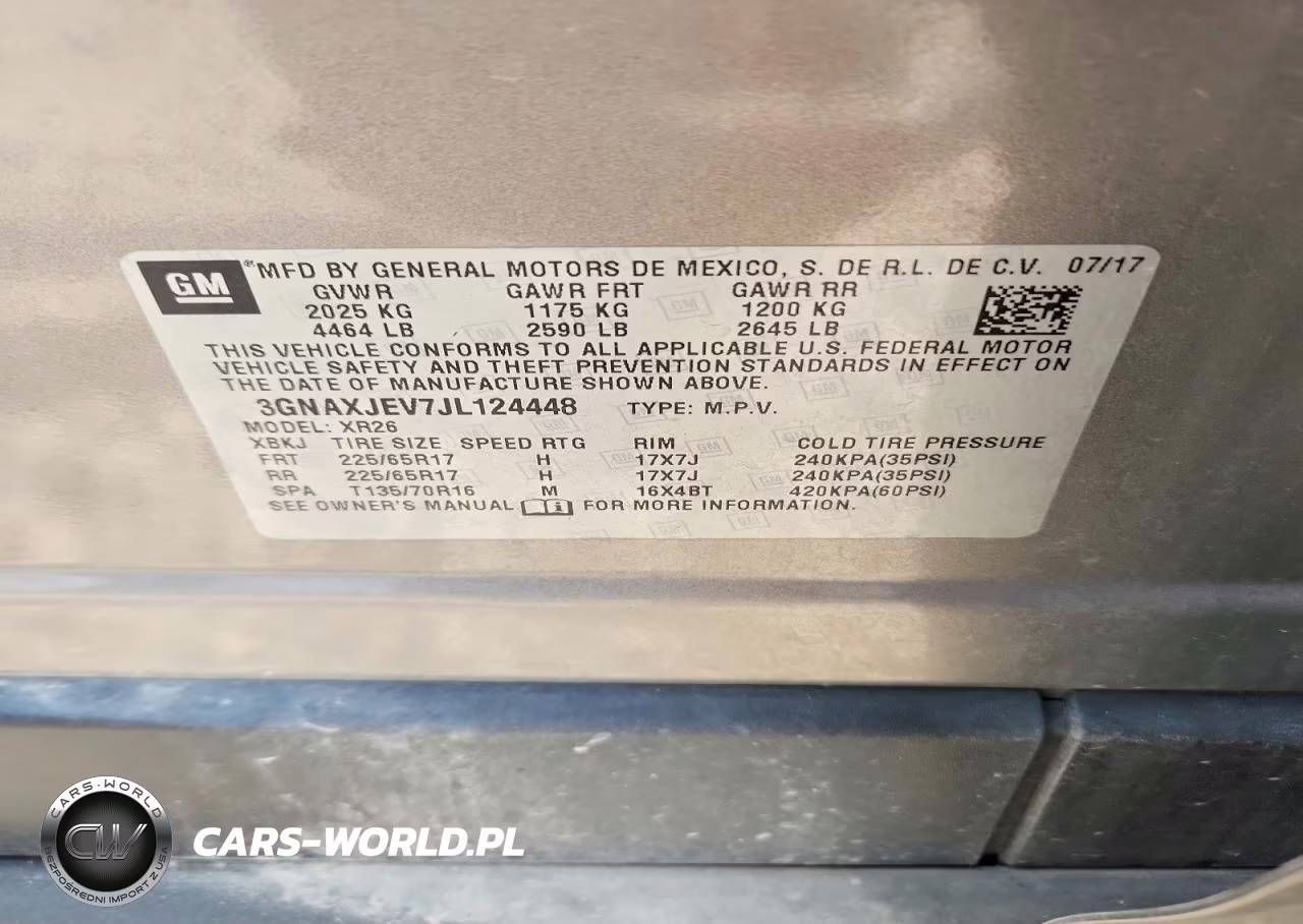 2018 Chevrolet Equinox Lt VIN:3GNAXJEV7JL124448 - 13