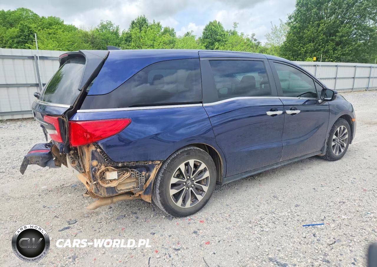 2023 Honda Odyssey Exl VIN:5FNRL6H63PB006249 - 3
