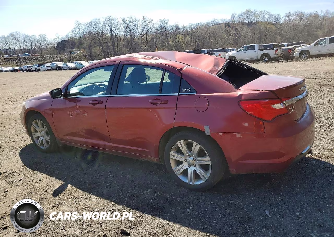 2013 Chrysler 200 Lx VIN:1C3CCBAB7DN640655 - 2