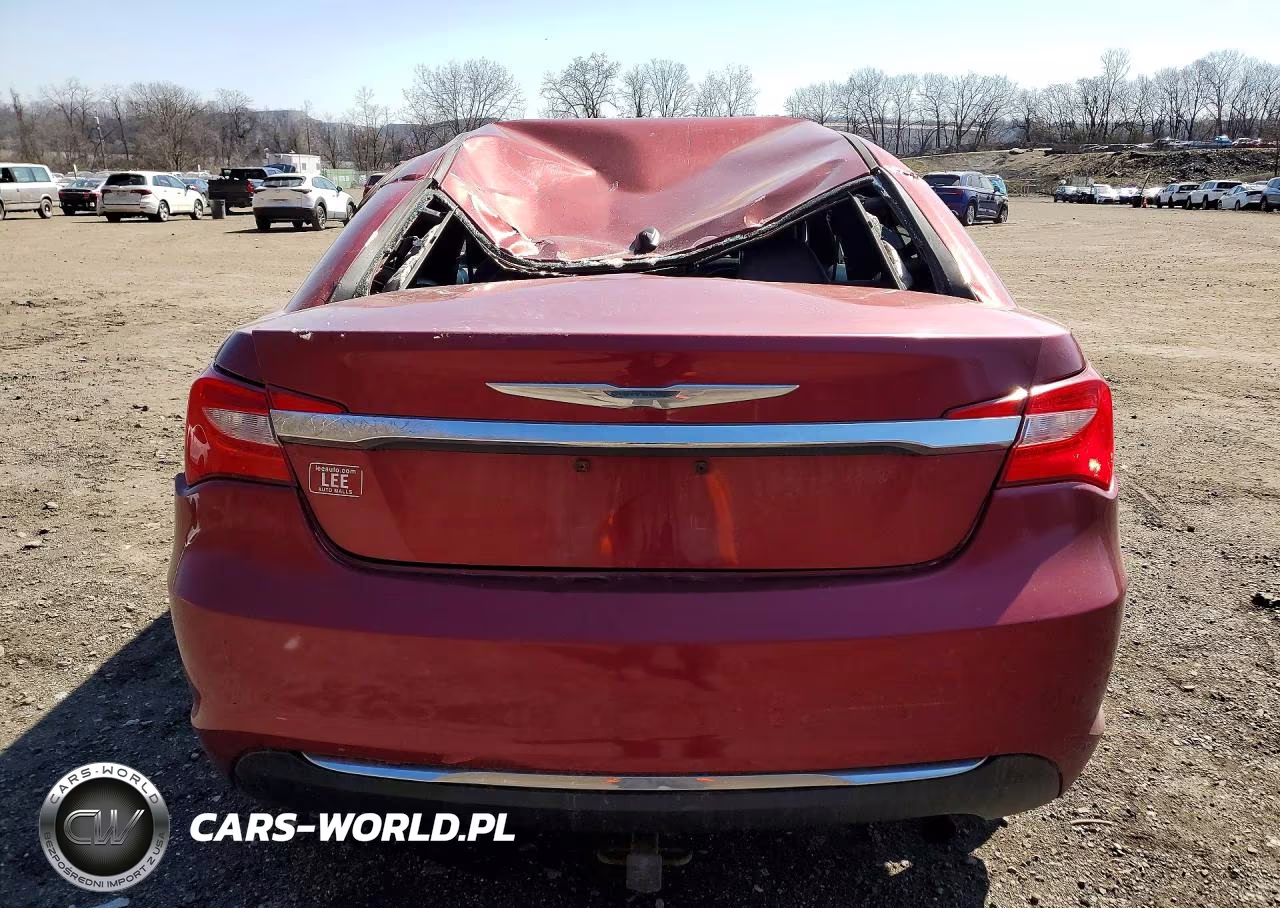 2013 Chrysler 200 Lx VIN:1C3CCBAB7DN640655 - 6