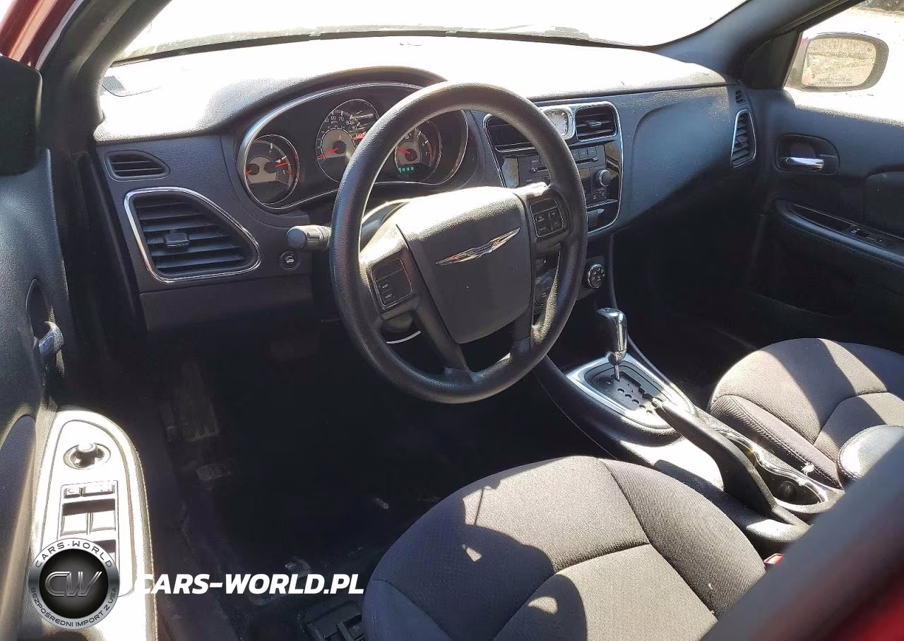 2013 Chrysler 200 Lx VIN:1C3CCBAB7DN640655 - 8