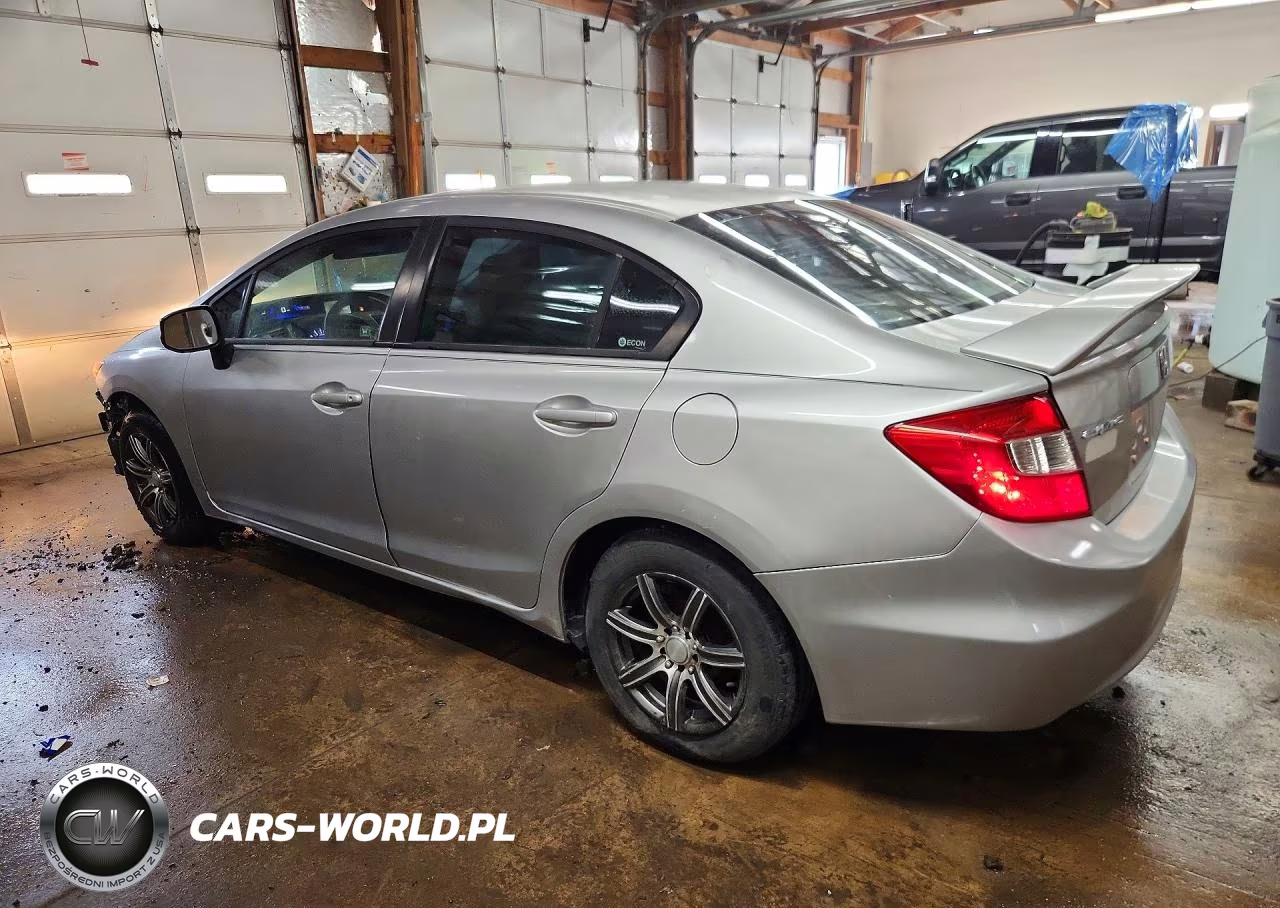 2012 Honda Civic Lx VIN:2HGFB2F5XCH563254 - 2
