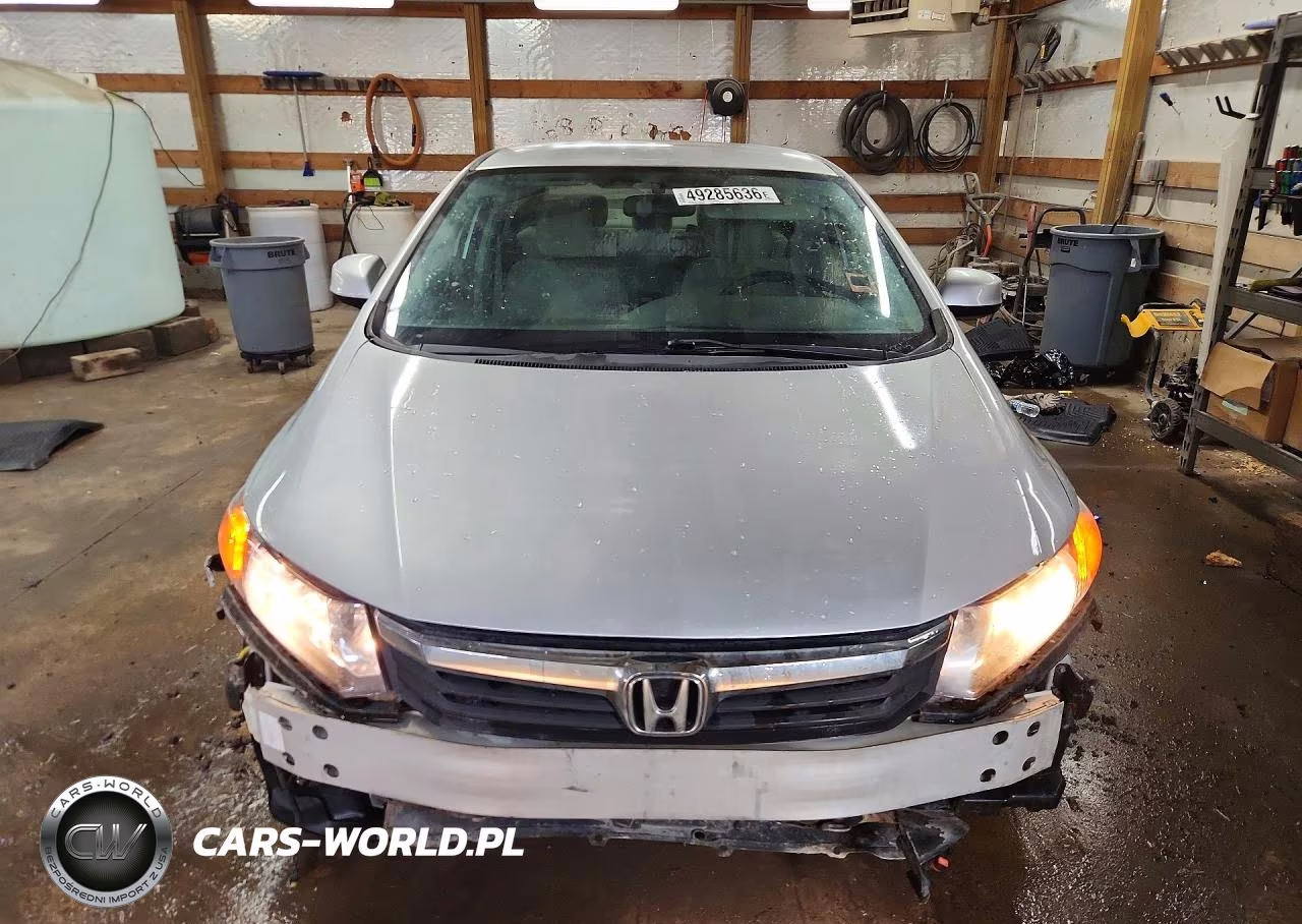 2012 Honda Civic Lx VIN:2HGFB2F5XCH563254 - 5