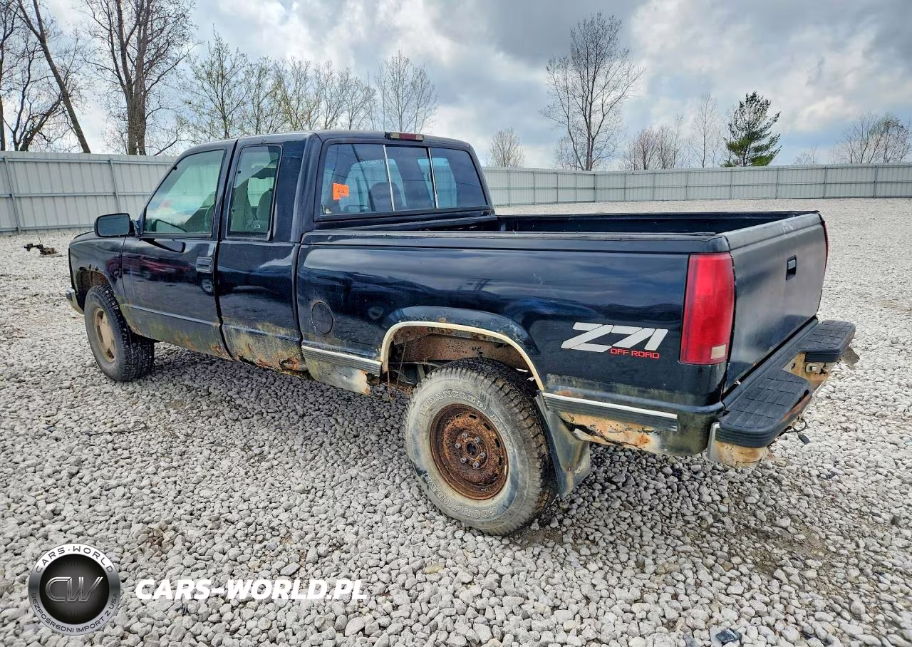 1998 GMC Sierra K1500 VIN:2GTEK19R7W1542555 - 2