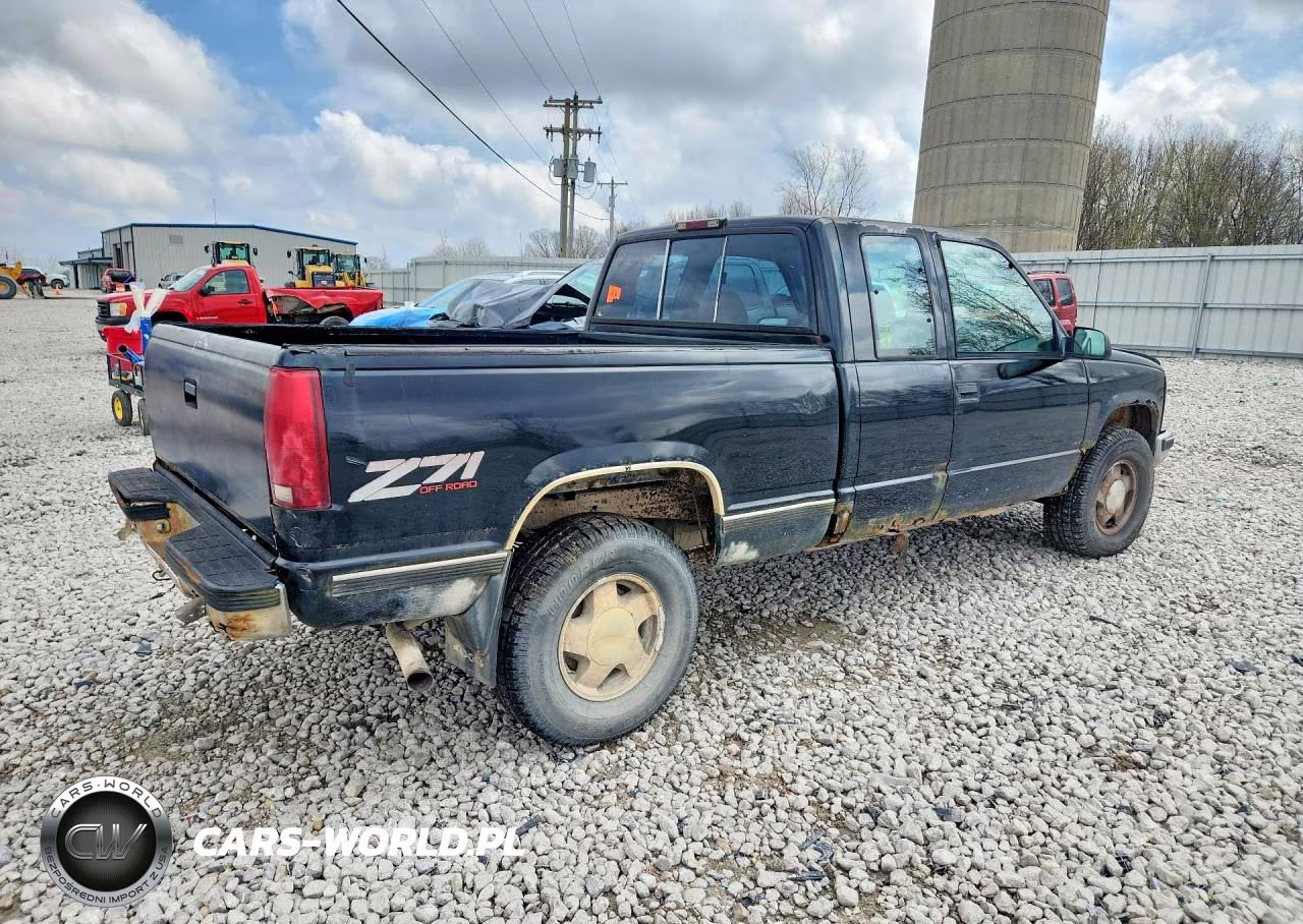1998 GMC Sierra K1500 VIN:2GTEK19R7W1542555 - 3