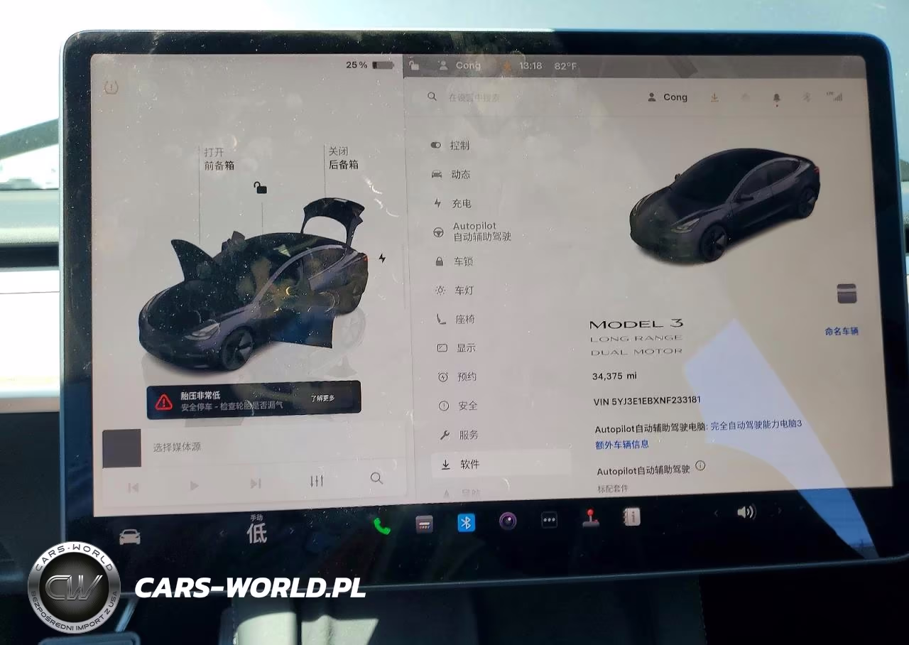 2022 Tesla Model 3 VIN:5YJ3E1EBXNF233181 - 9