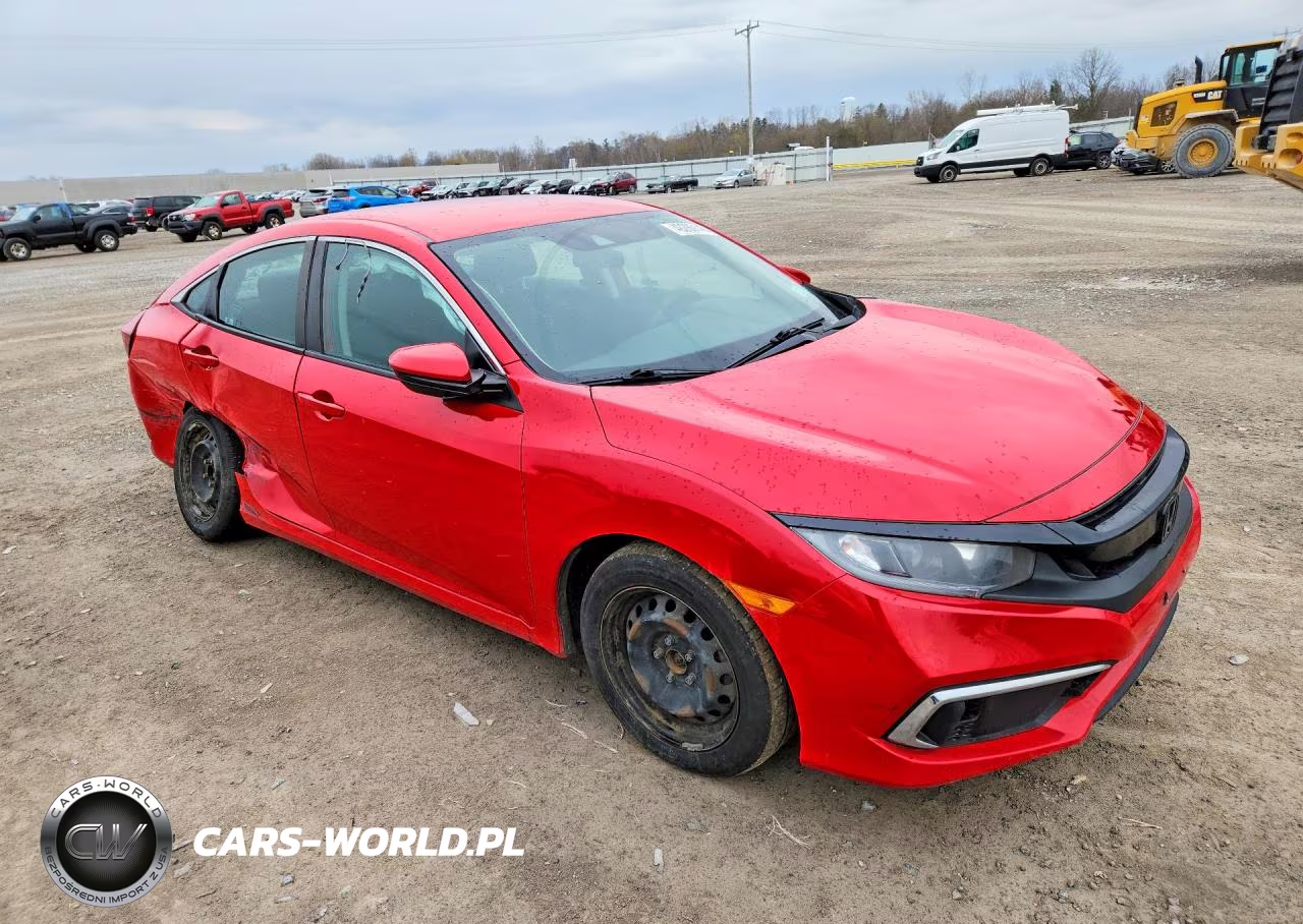 2019 Honda Civic Lx VIN:2HGFC2F67KH587984 - 4