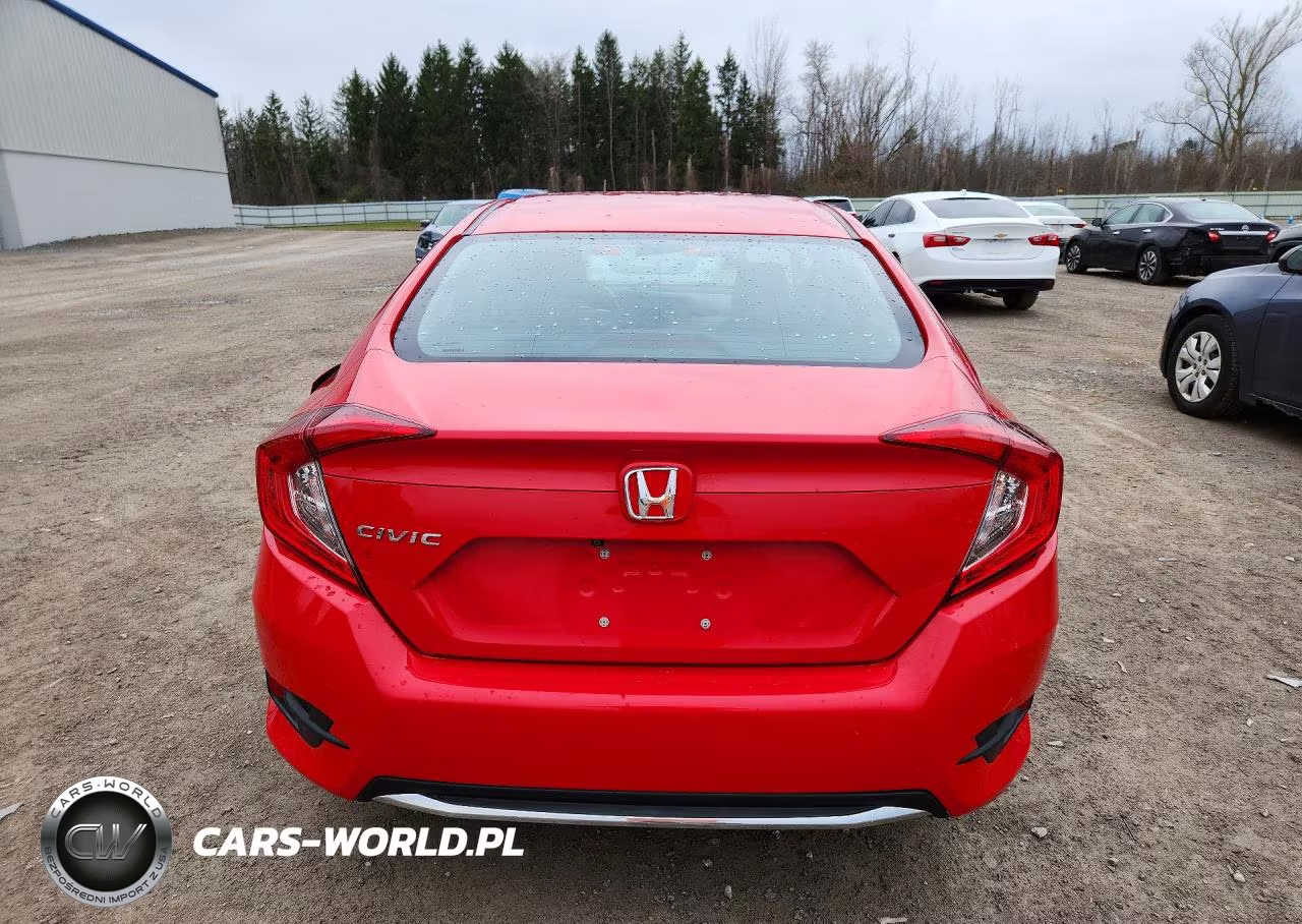 2019 Honda Civic Lx VIN:2HGFC2F67KH587984 - 6