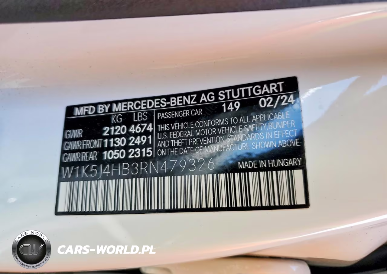 2024 Mercedes-Benz Cla 250 4Matic VIN:W1K5J4HB3RN479326 - 12