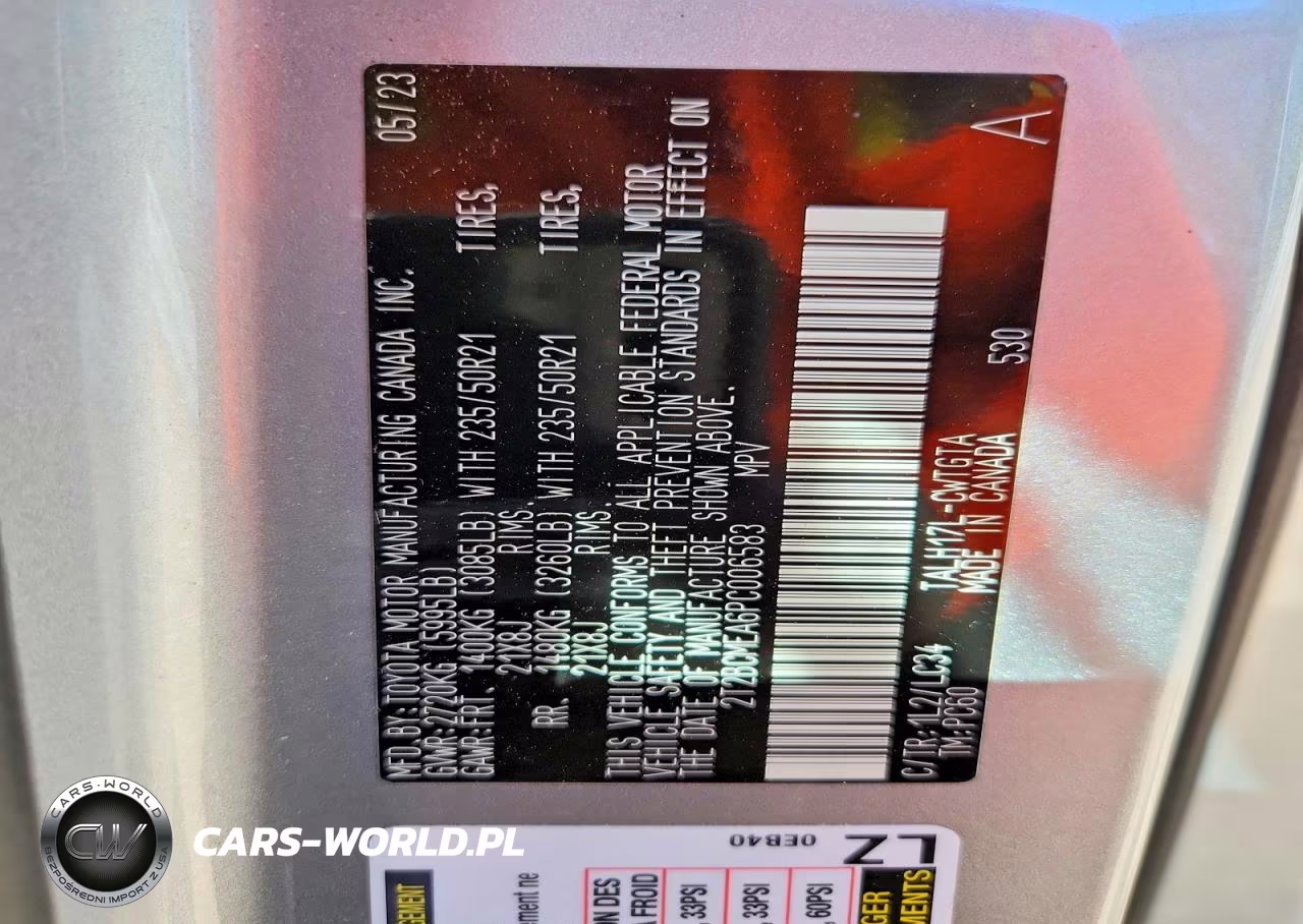 2023 Lexus Rx 500H F Sport Performance VIN:2T2BCMEA6PC006583 - 13