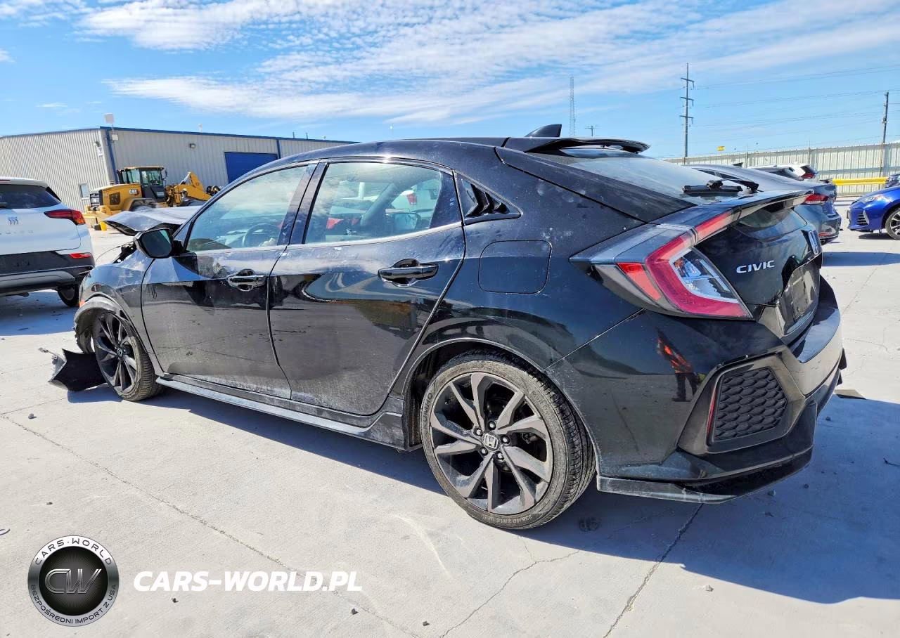 2018 Honda Civic Sport VIN:SHHFK7H47JU219933 - 2